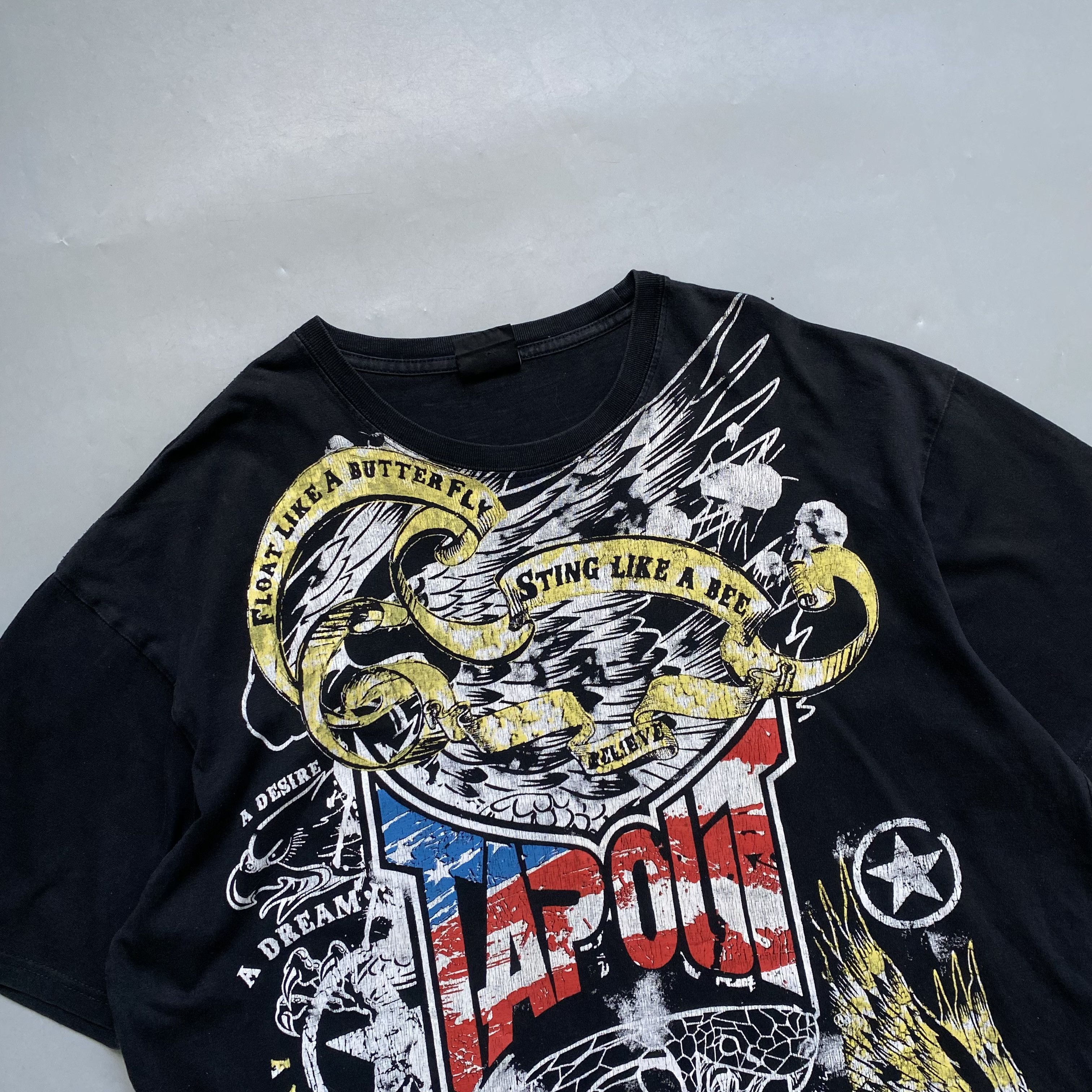 Affliction 🦅 Vintage Tapout Eagle USA Snake logo tee Affliction Style Size US XL / EU 56 / 4 - 3 Thumbnail