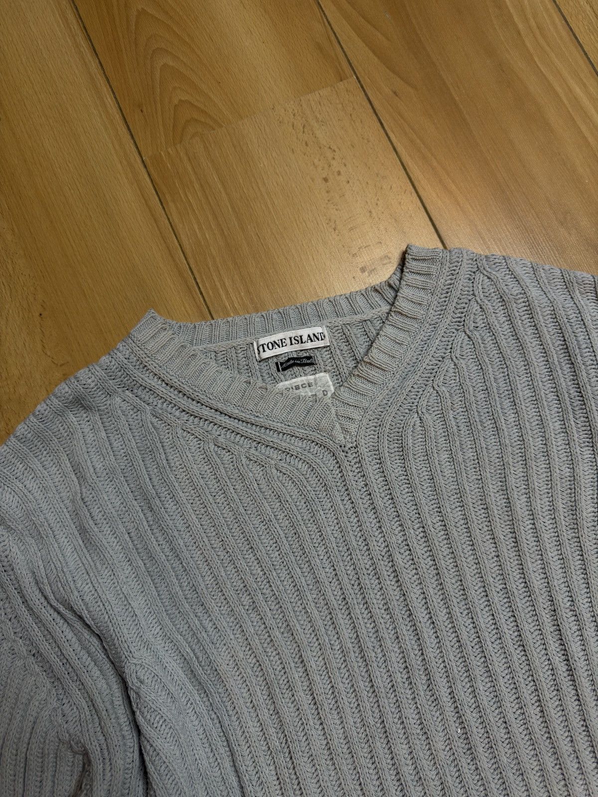 Stone Island Stone island cable knit sweater Size US M / EU 48-50 / 2 - 2 Thumbnail