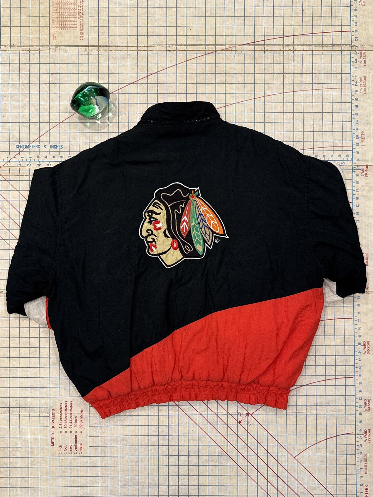 NHL Vintage Chicago Blackhawks NHL Ravens Athletics Jacket XLFit Size US XL / EU 56 / 4 - 9 Thumbnail
