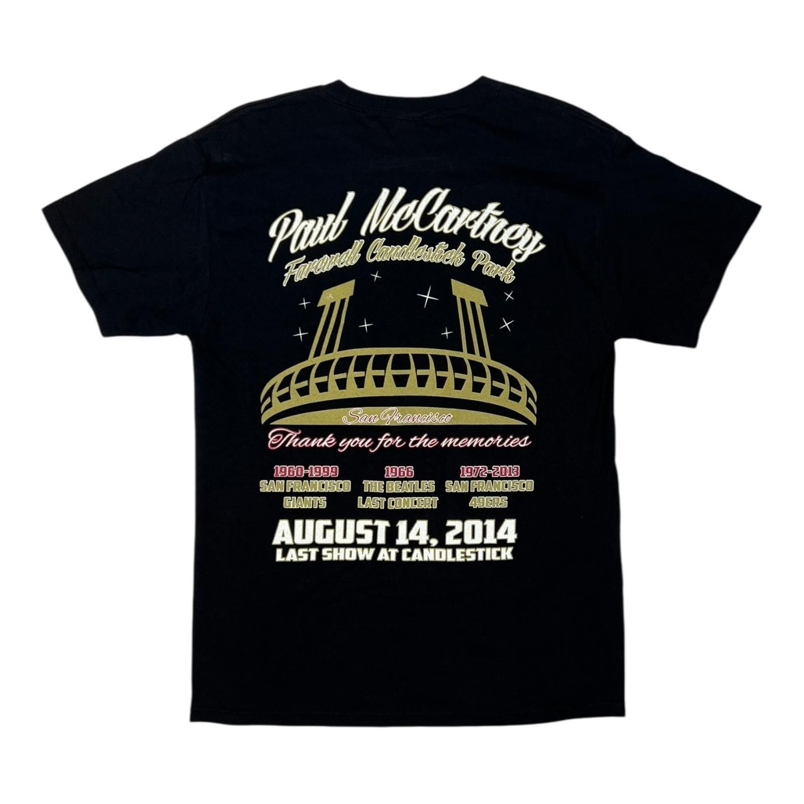 Other Paul McCartney T-Shirt Mens Medium Black Out There 2014 Tour Size US M / EU 48-50 / 2 - 3 Thumbnail