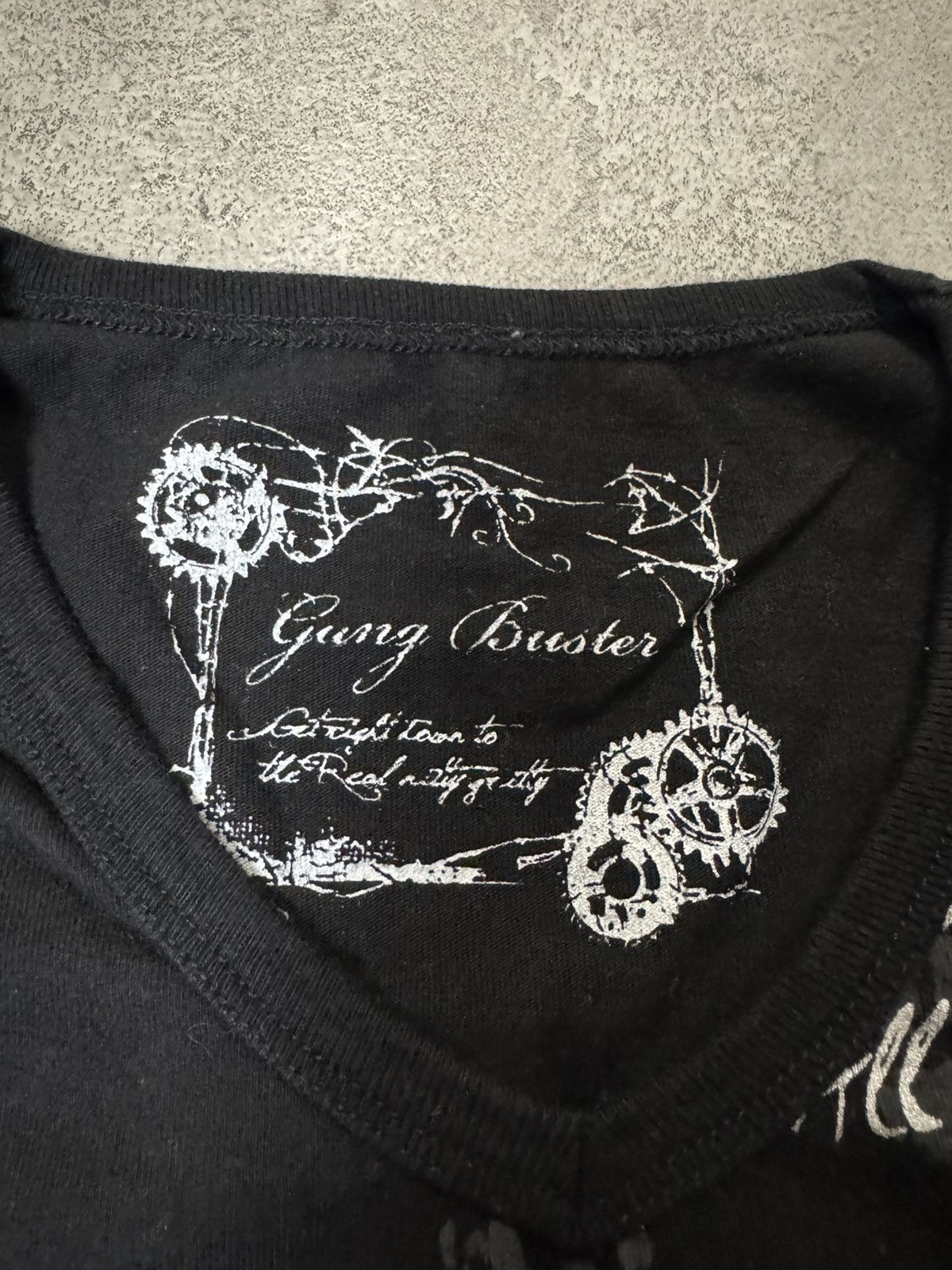 Japanese Brand Y2K GUNG BROTHER GOTHIC POEM JAPANESE STYLE LONGSLEEVE Size US M / EU 48-50 / 2 - 6 Thumbnail