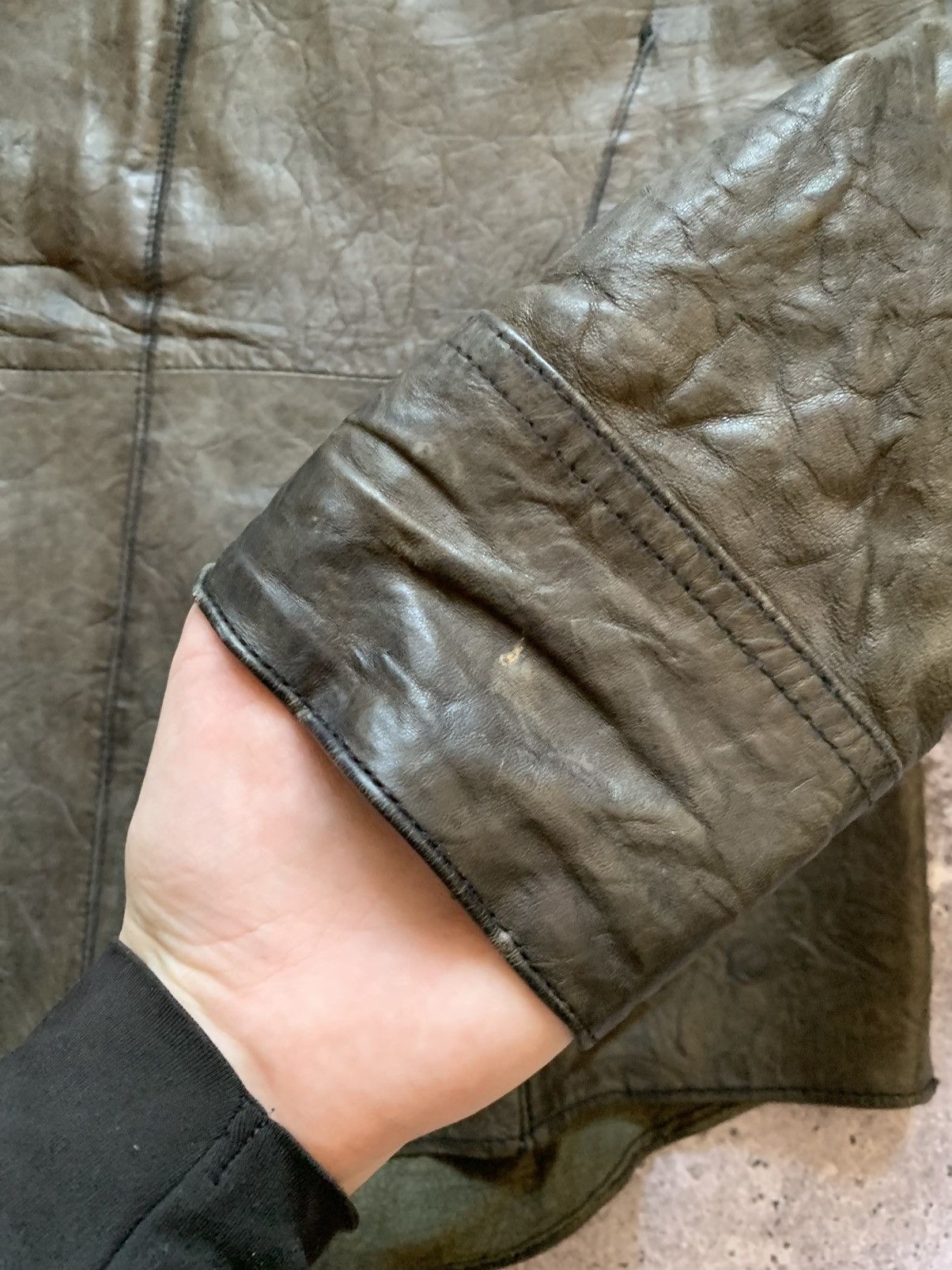 Allsaints 🔥ALLSAINTS AVANT GARDE OPIUM LEATHER JACKET Size US M / EU 48-50 / 2 - 17 Thumbnail