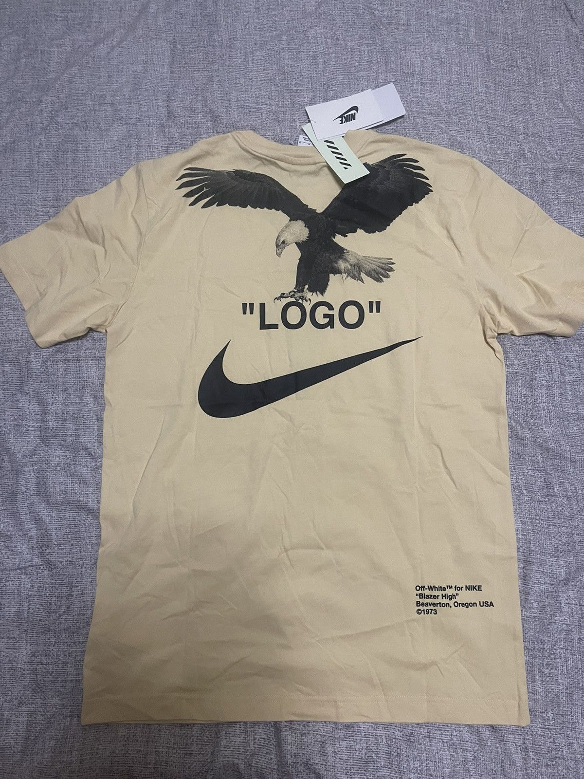 Nike × Off-White Off white nike NRg a6 tee Size US M / EU 48-50 / 2 - 2 Thumbnail