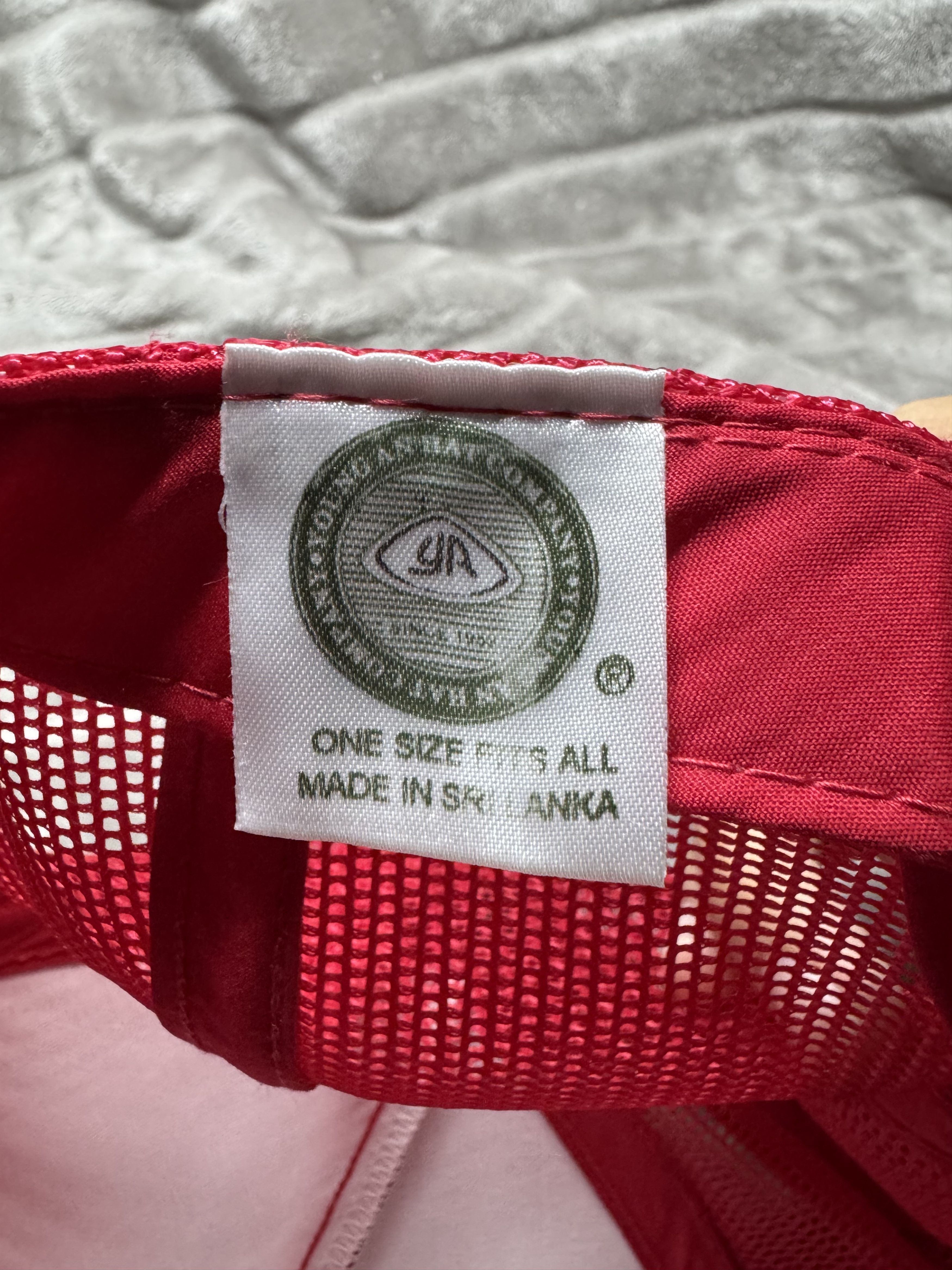 Other Vintage Camp Hatteras RV Park Trucker Cord Hat Snapback Red Size ONE SIZE - 5 Thumbnail