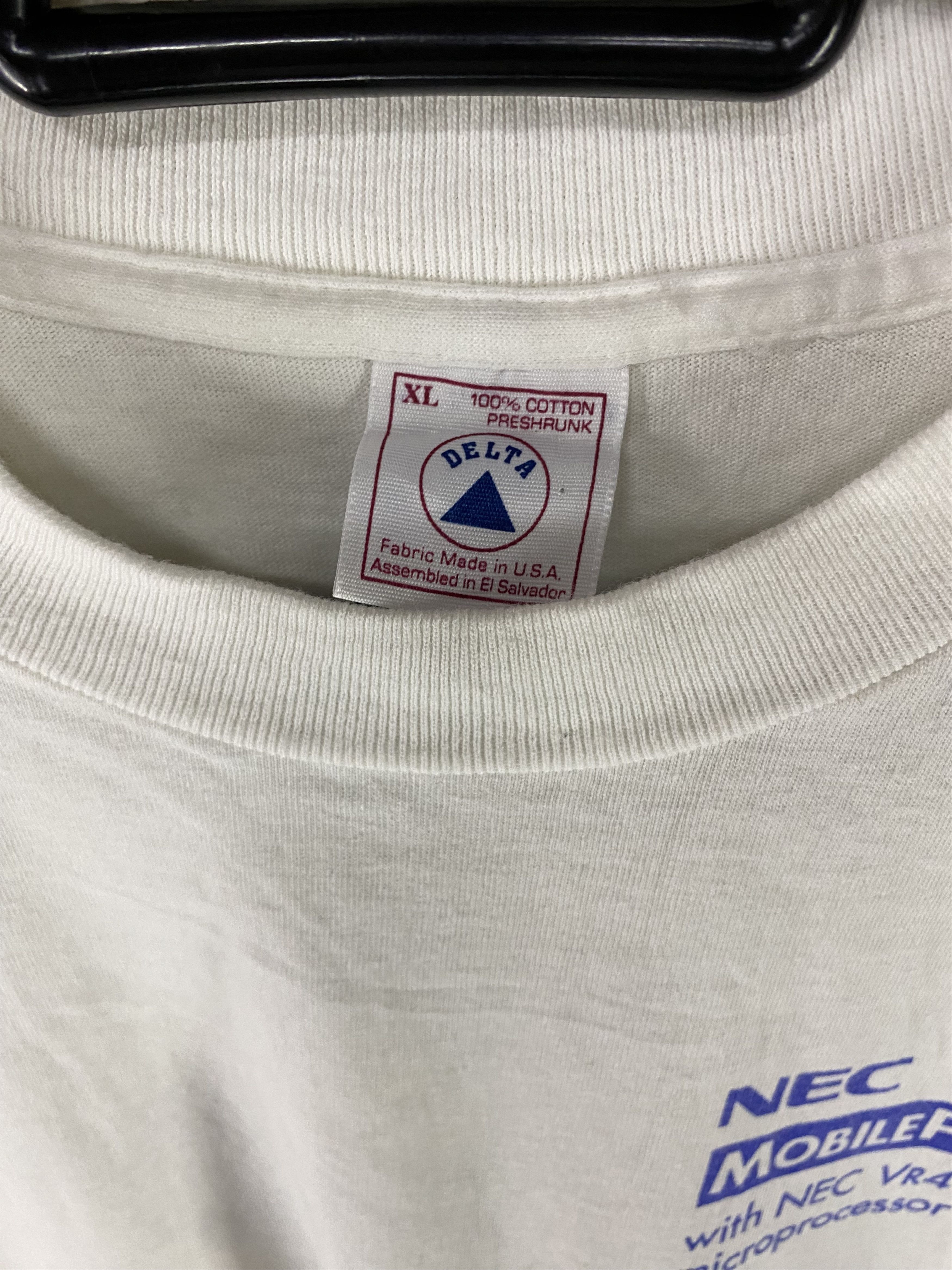 Apple × Microsoft × Vintage 90s NEC Mobile Pro Hpx promo shirt Size US XL / EU 56 / 4 - 8 Thumbnail