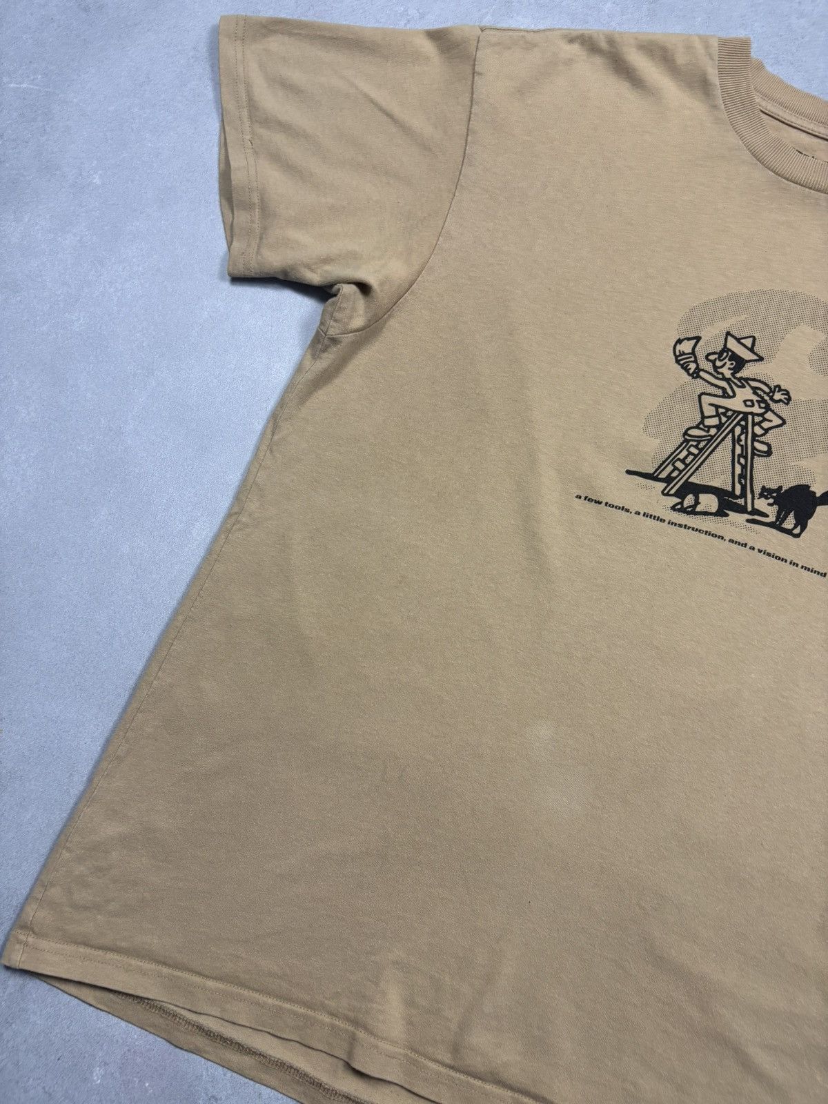 Carhartt Wip Carhartt WIP Lucky Painter Beige T Shirt Size M Streetwear Size US M / EU 48-50 / 2 - 2 Thumbnail