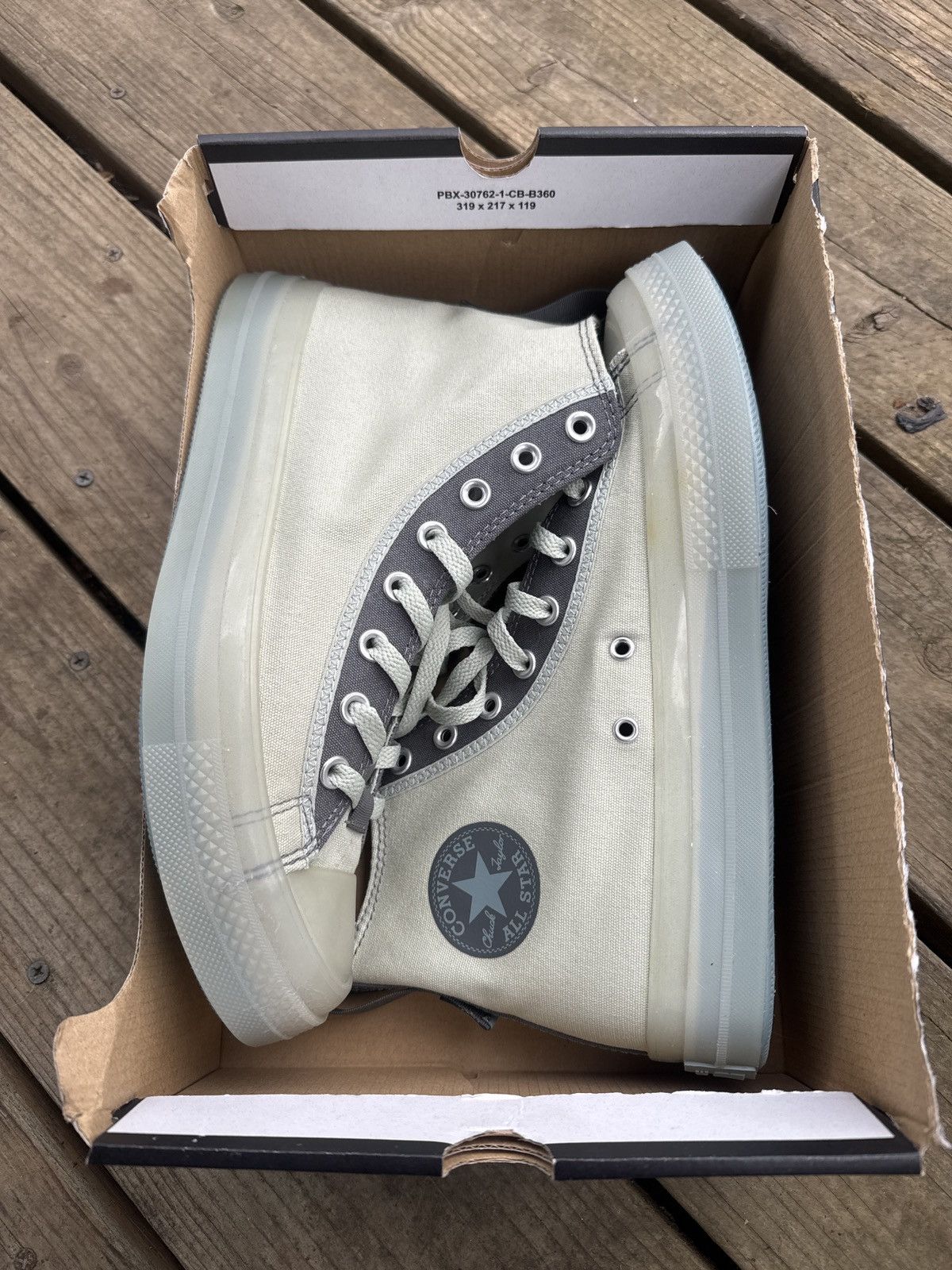 Converse Converse clear gum shoes Size US 10 / EU 43 - 1 Thumbnail