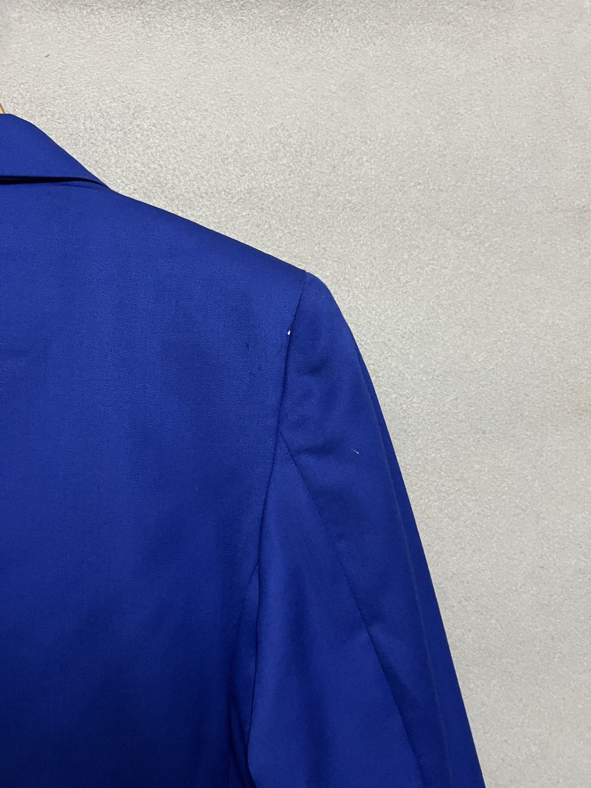 Vintage 542. Gianni Versace Vintage Royal Blue Luxury 90s Piece Size L / US 10 / IT 46 - 10 Thumbnail