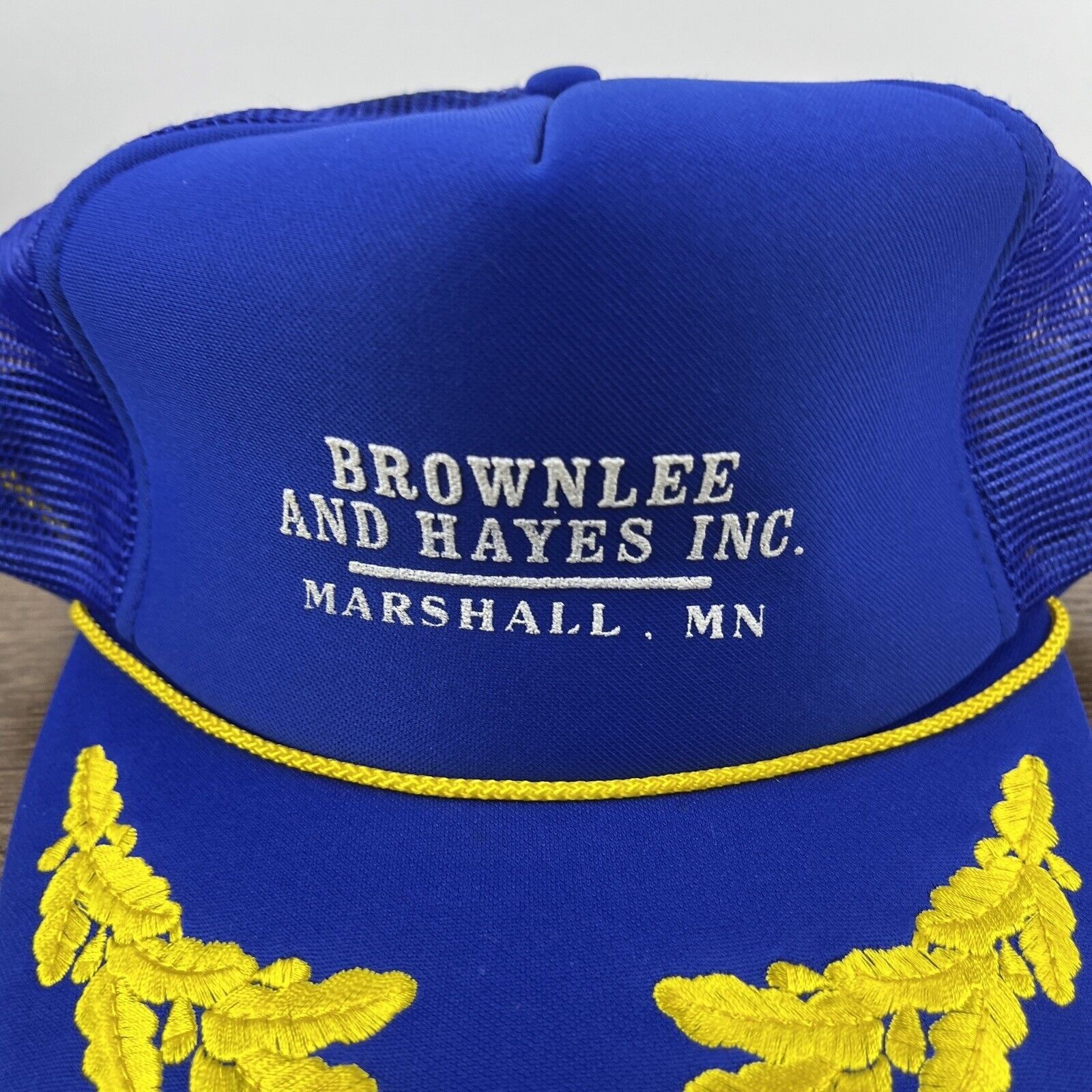 Other Brownlee and Hayes Inc Hat Blue Adjustable Hat Snapback Adul Size ONE SIZE - 7 Thumbnail