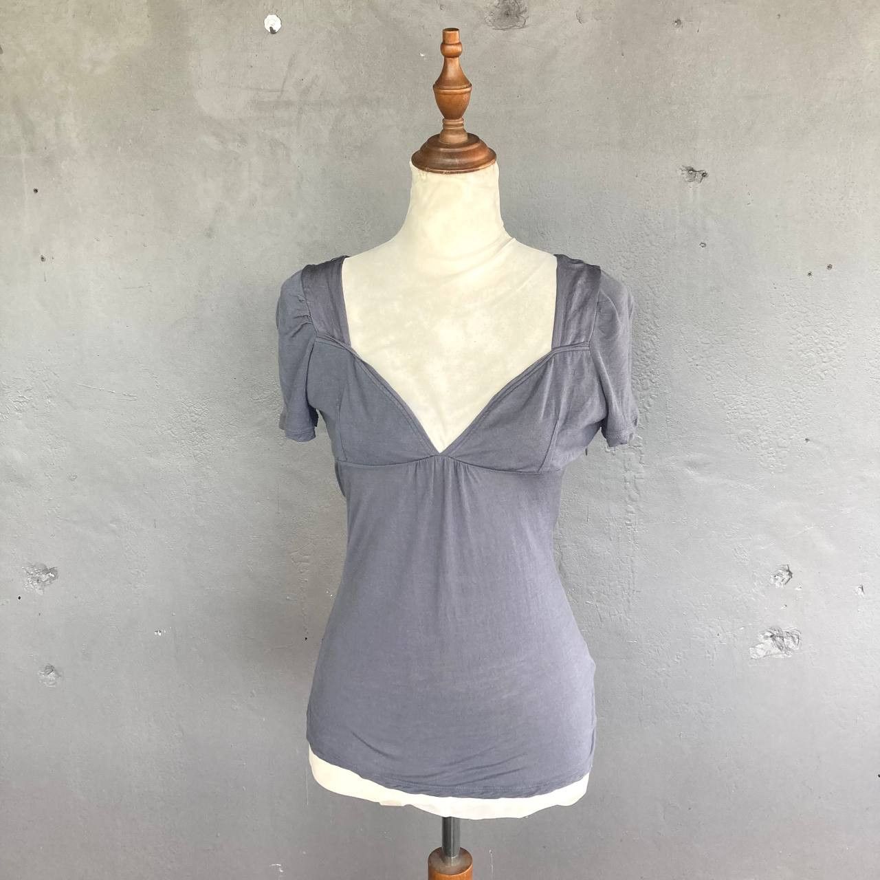 Costume National Y2k Babydoll Top Size L / US 10 / IT 46 - 2 Thumbnail