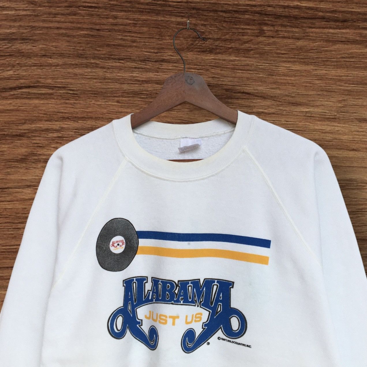 Band Tees Rare! Vintage Just Us Tour 88 Alabama Rock Band Crewneck Size US M / EU 48-50 / 2 - 3 Thumbnail