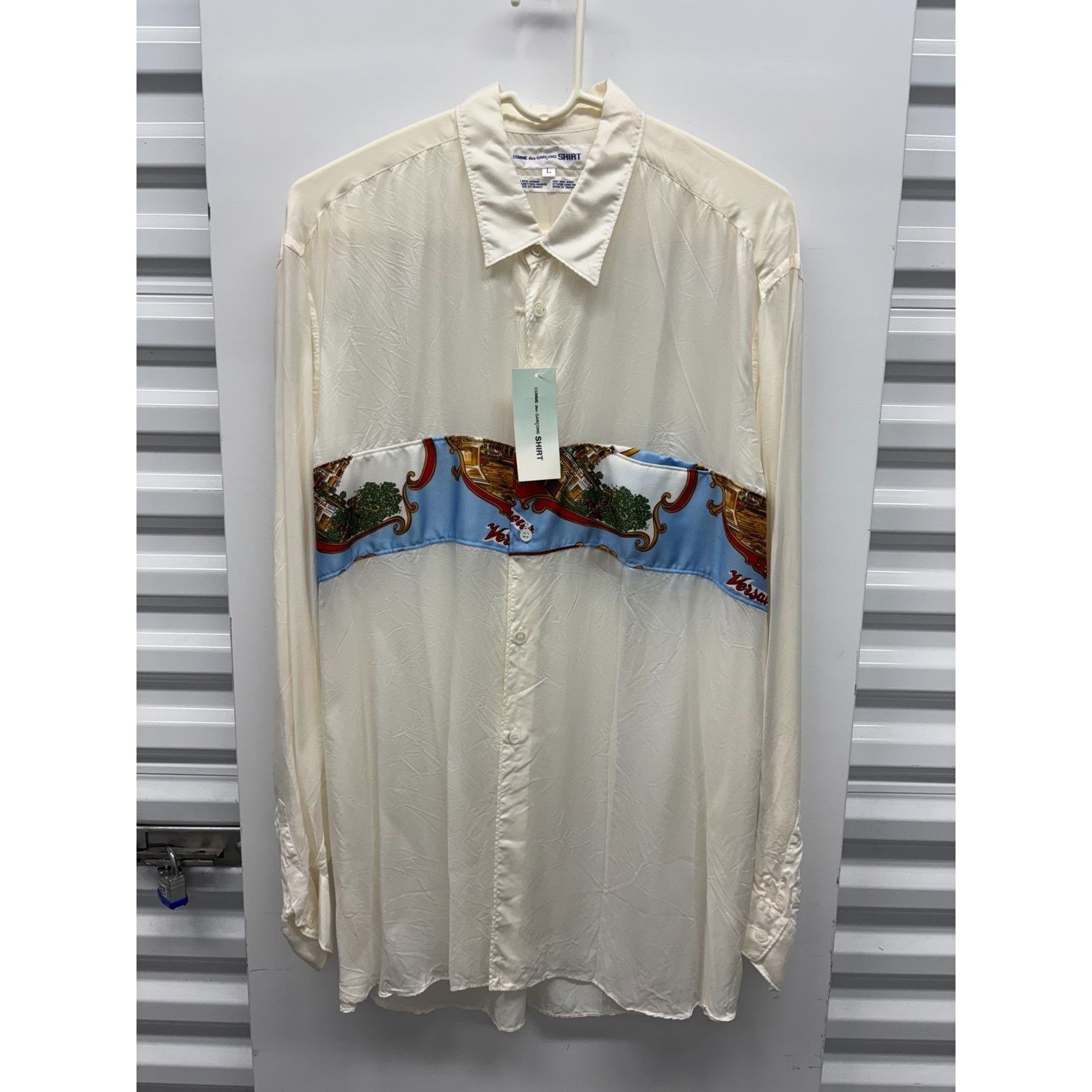 Comme des Garcons NWT Comme des Garçons Shirt Versailles Print Shirt Size L Size US L / EU 52-54 / 3 - 7 Thumbnail