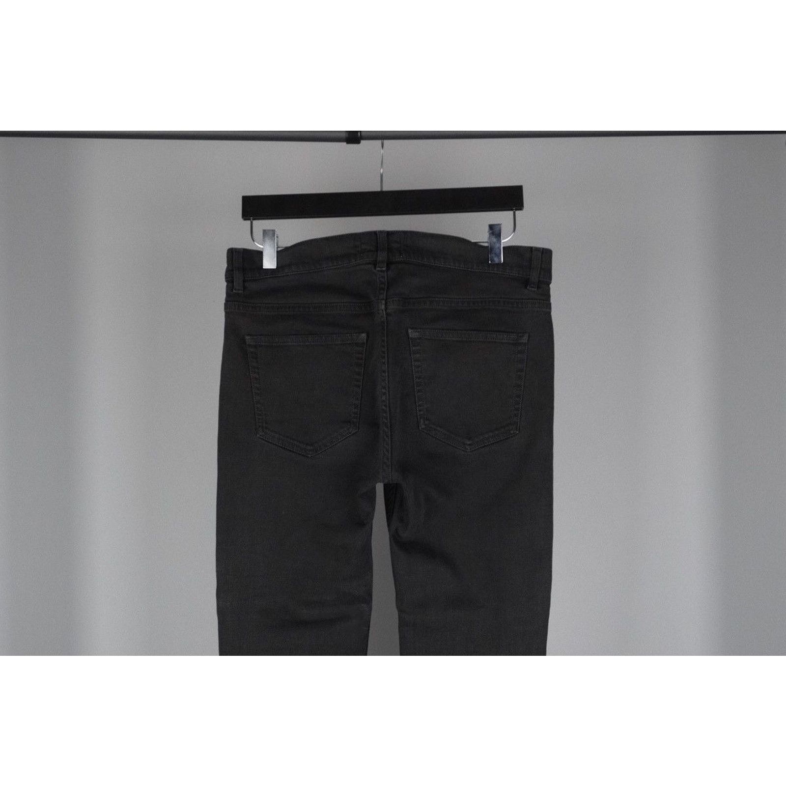 Acne Studios Acne studios ace stay cash skinny black pant jeans Size US 32 / EU 48 - 4 Thumbnail