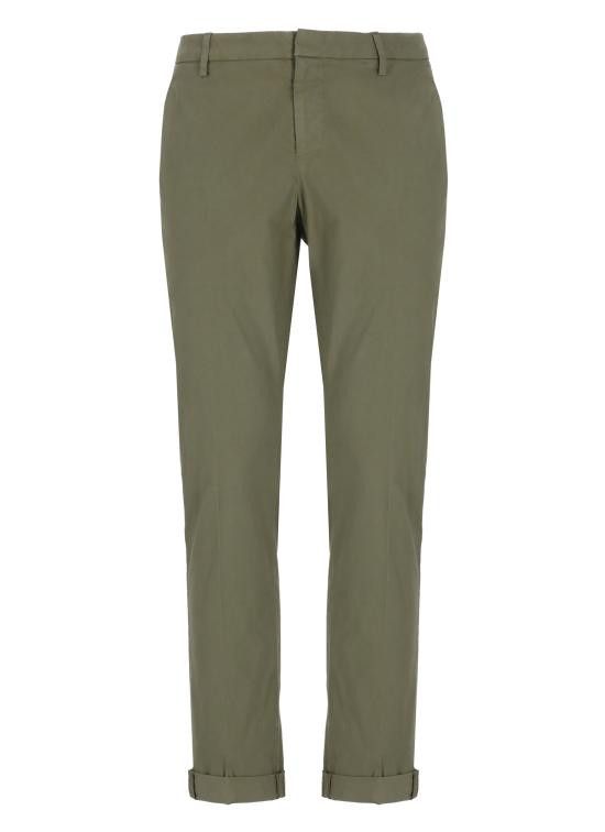 Dondup DONDUP Men Straight Pants UP235 PSE025 PTD619 Green Size US 38 / EU 54 - 1 Thumbnail
