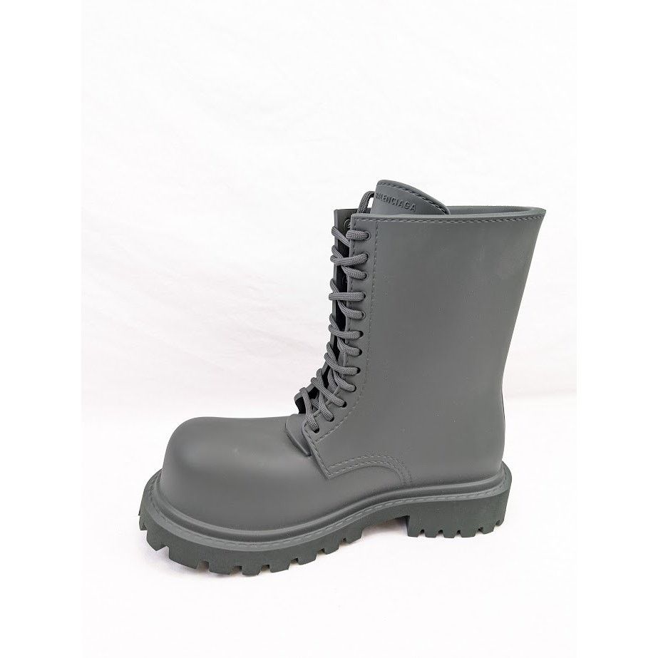 Balenciaga o1rshd1 Full Steroid Boots in Dark Khaki Size US 8 / EU 41 - 9 Thumbnail