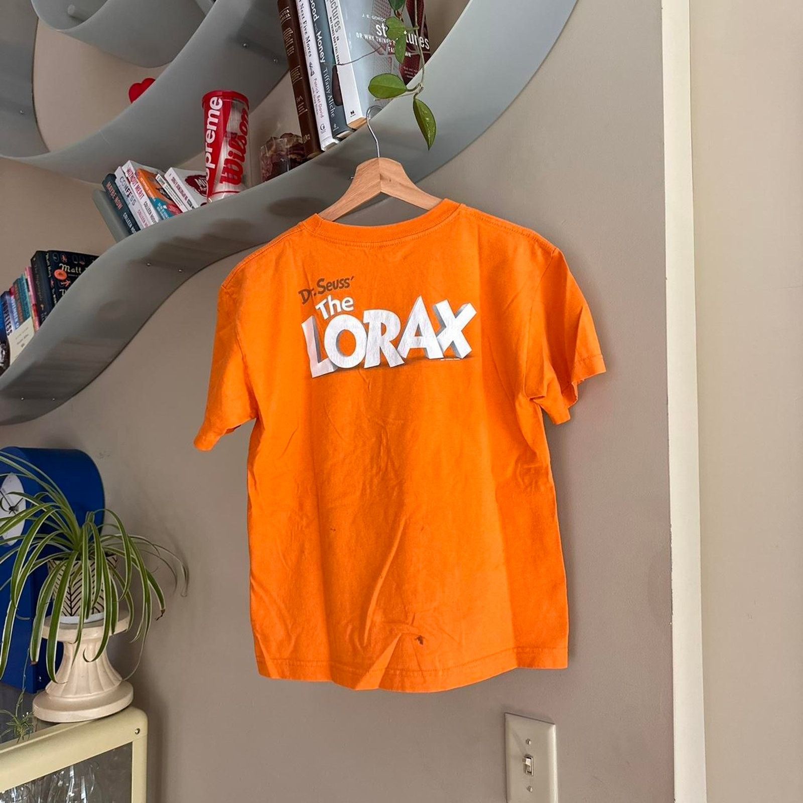 Cartoon Network × Vintage Vintage Y2K Dr. Suess The Lorax Movie Promo Shirt Kids L Size US S / EU 44-46 / 1 - 6 Thumbnail