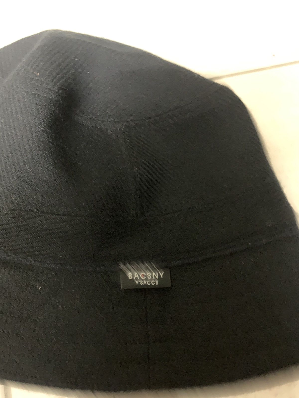 Y,saccs by Yohji Yamamoto bucket hat