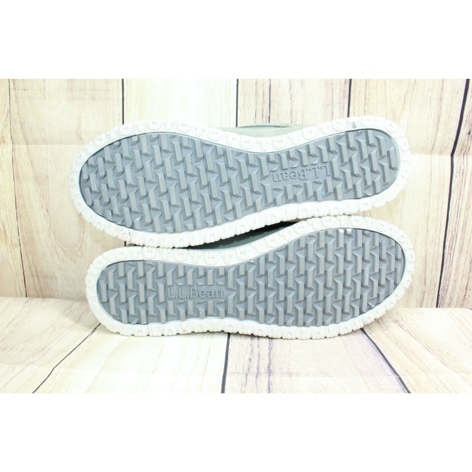 L.L. Bean × Leather LL Bean Shearling Moc Slippers Sedona Sage Men’s 12 M Size US 12 / EU 45 - 8 Thumbnail