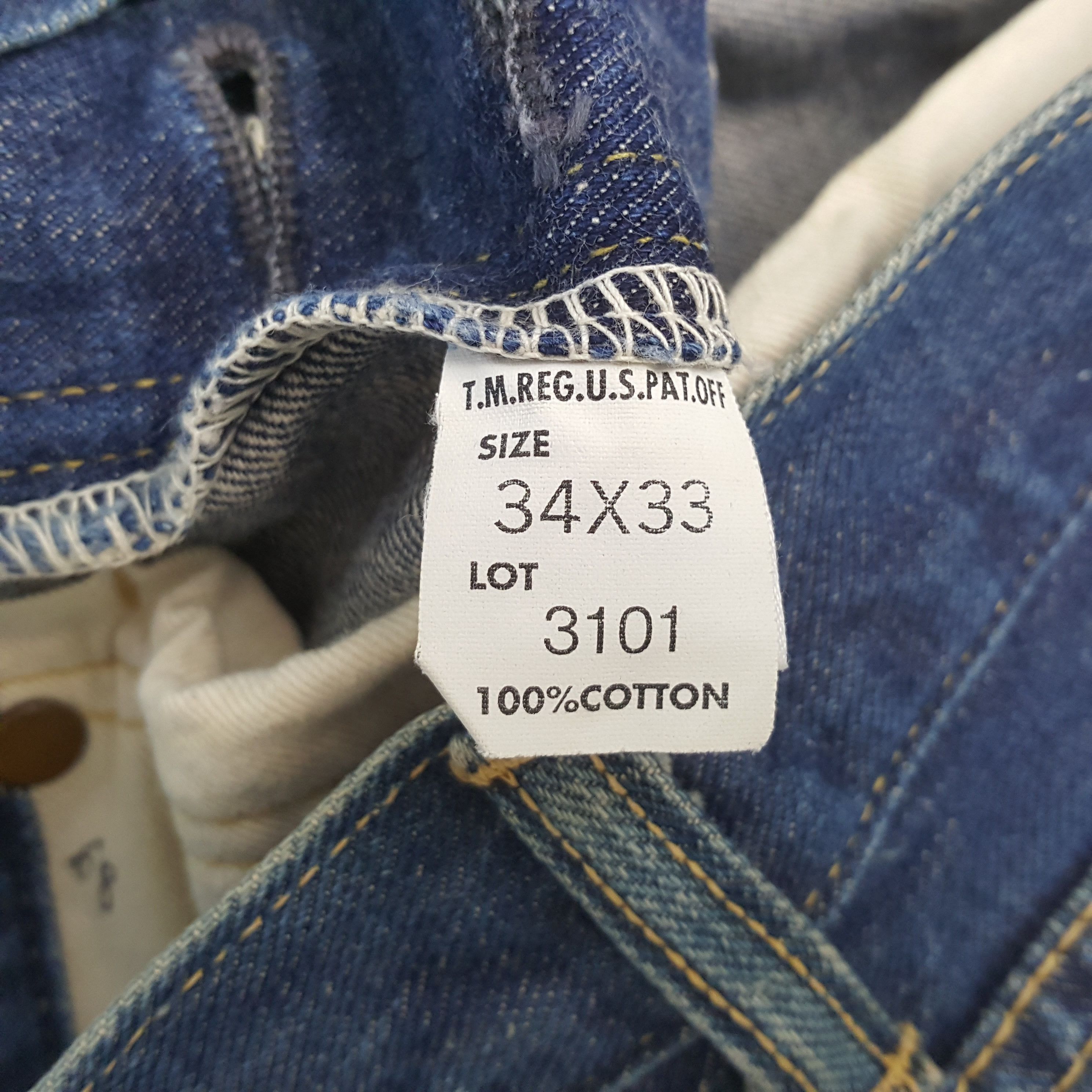 Lee Lee Streetwear Style Jeans RR16 Size US 33 - 15 Thumbnail
