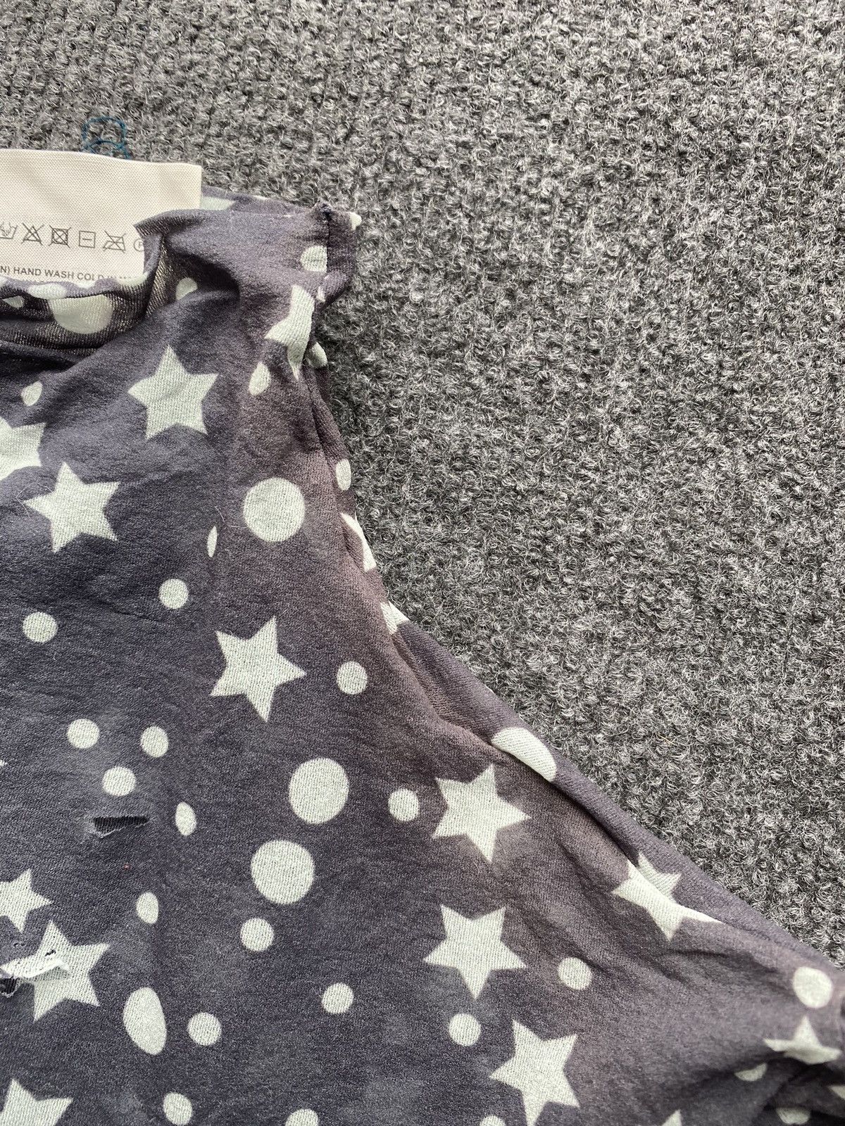 Acne Studios 🔥Acne Studios Distressed Sun Faded Mesh Blouse xs Size XS / US 0-2 / IT 36-38 - 21 Thumbnail