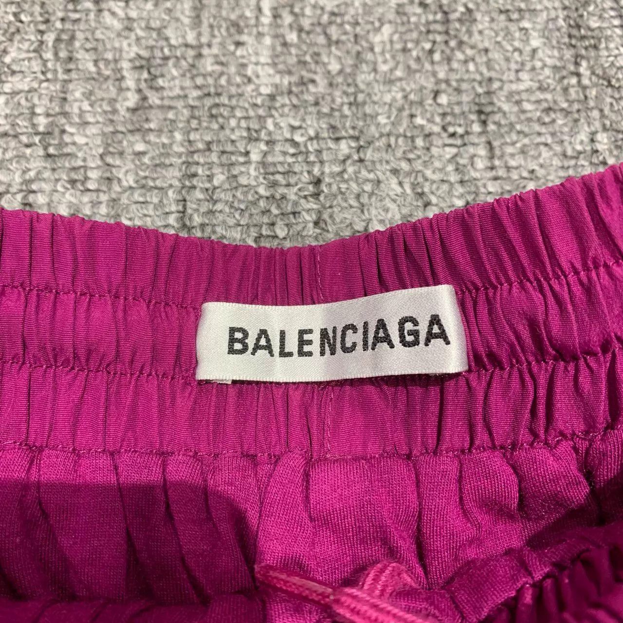 Balenciaga Balenciaga Purple Double Hook Shorts 34 (95 New) Size 24" / US 00 / IT 34 - 5 Thumbnail