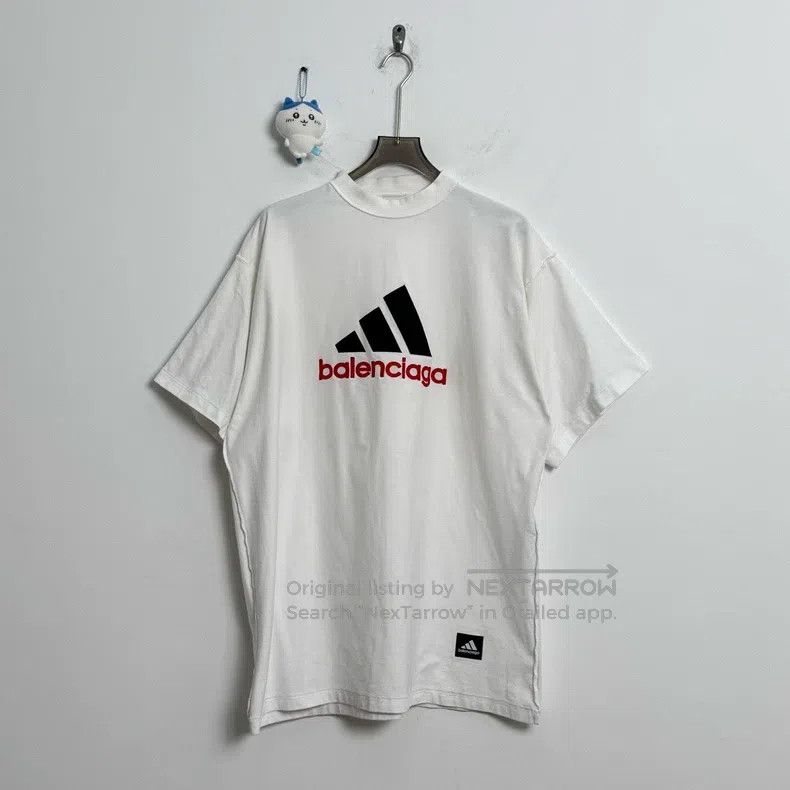 Balenciaga Balenciaga Adidas Collaboration Short-Sleeve T-Shirt Size US M / EU 48-50 / 2 - 1 Thumbnail