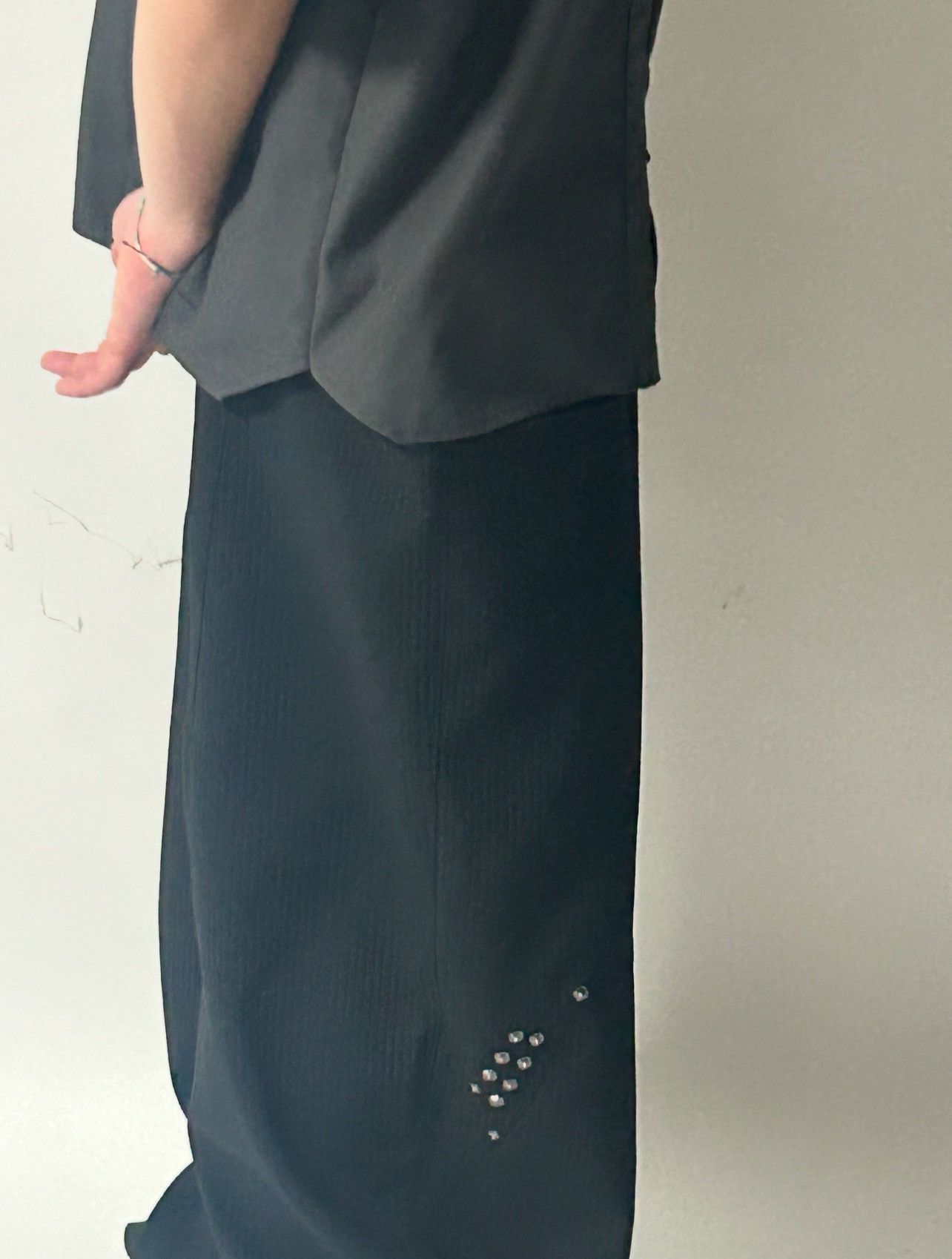 Kiko Kostadinov Kiki Kostadinov Anthras Wide Trousers Size US 34 / EU 50 - 7 Thumbnail