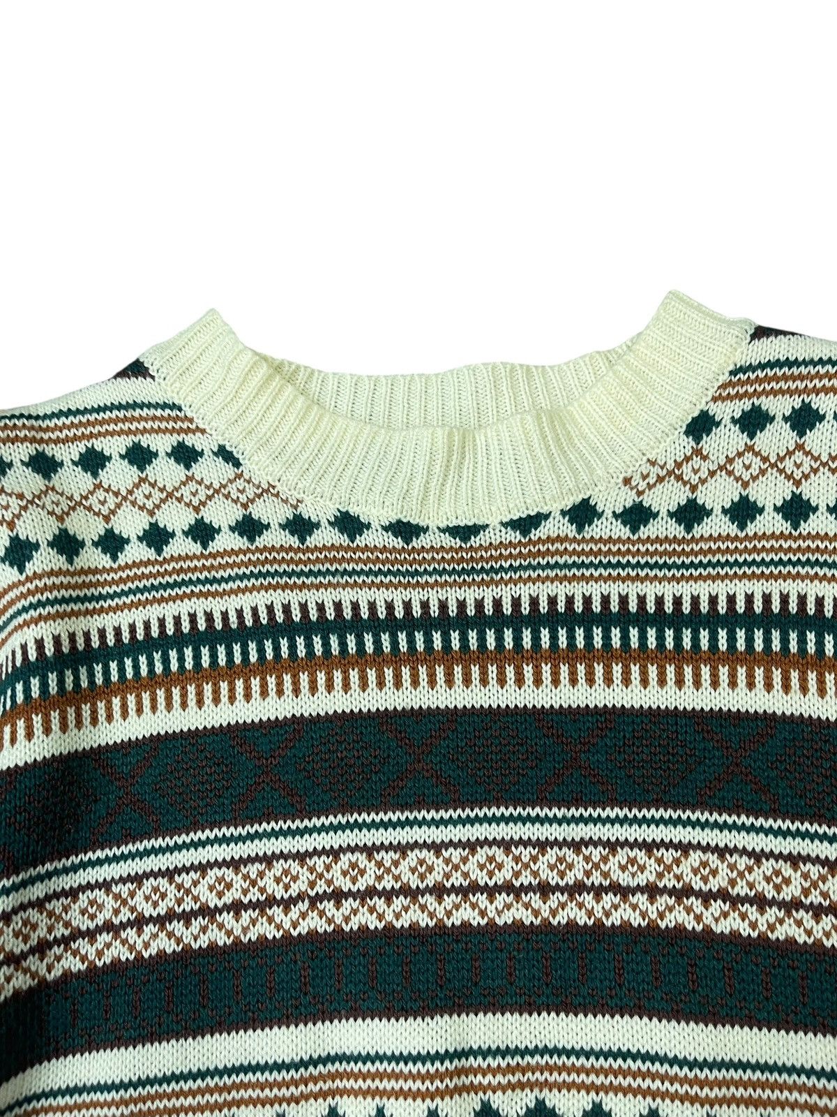 Japanese Brand Vintage As Know As Knitwear Aztec Sweater Size M / US 6-8 / IT 42-44 - 3 Thumbnail