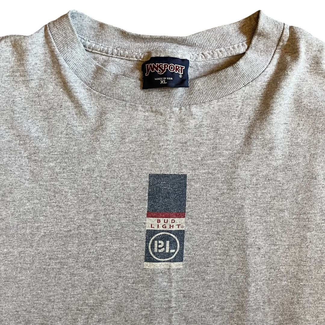 Budweiser × Jansport × Vintage VINTAGE JanSport Bud Light Long Sleeve T-Shirt Size US XL / EU 56 / 4 - 2 Thumbnail