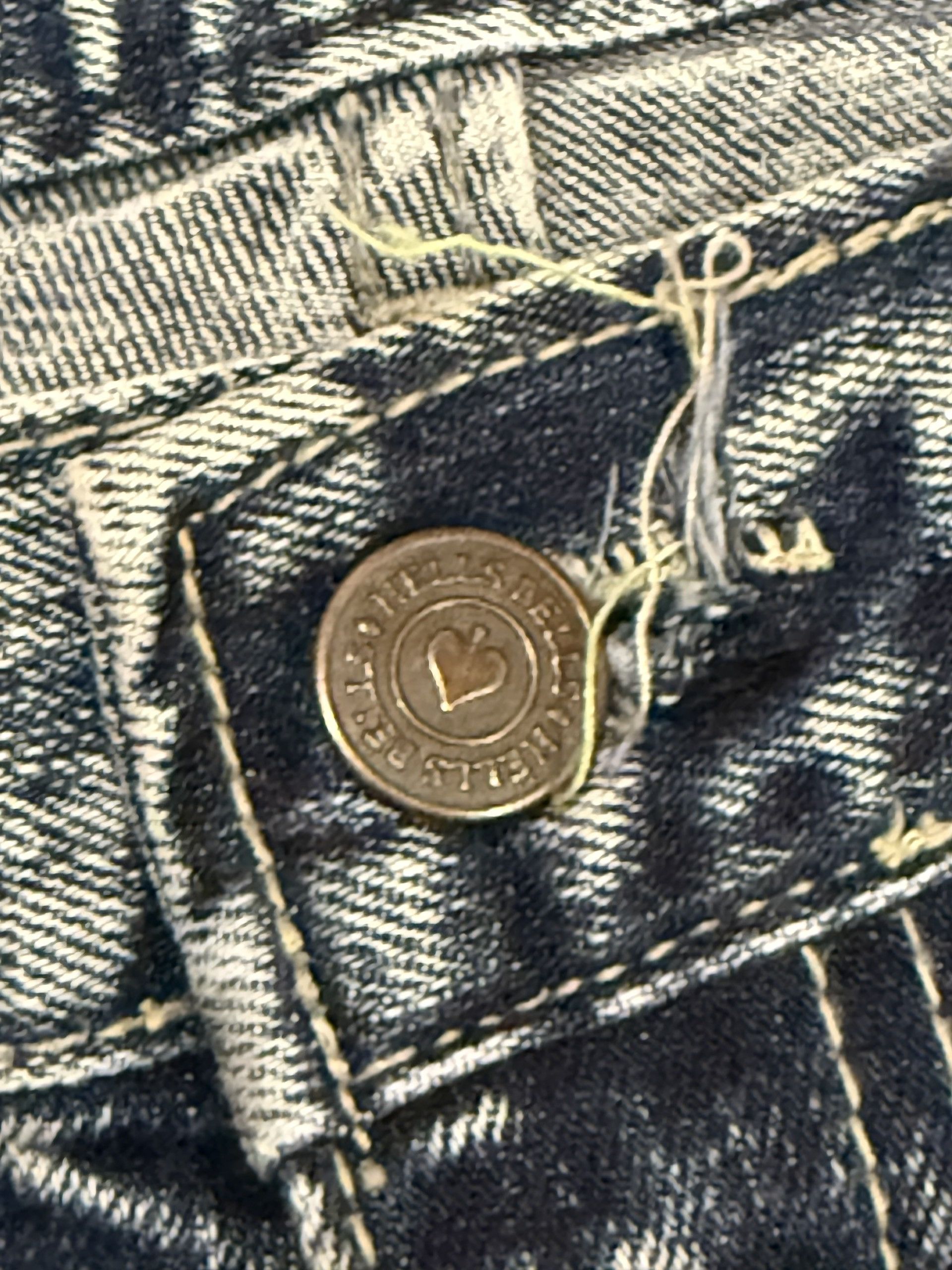 Japanese Brand Hells Bells Designer Denim Size US 30 / EU 46 - 6 Thumbnail