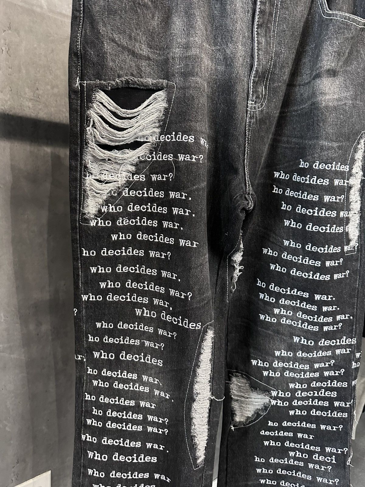 Who Decides War Who Decides War Denim Jeans NEW SIZE 38 Size US 38 / EU 54 - 6 Thumbnail