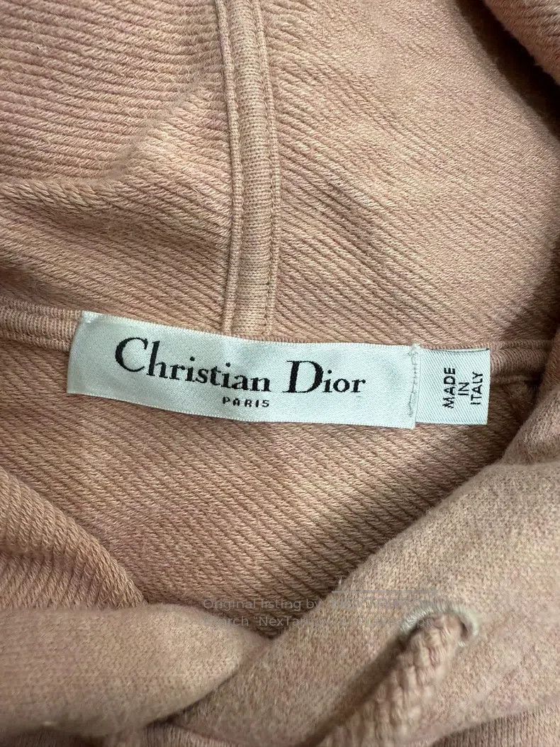 Dior Dior Floral embroidered hooded sweatshirt Size S / US 4 / IT 40 - 4 Thumbnail