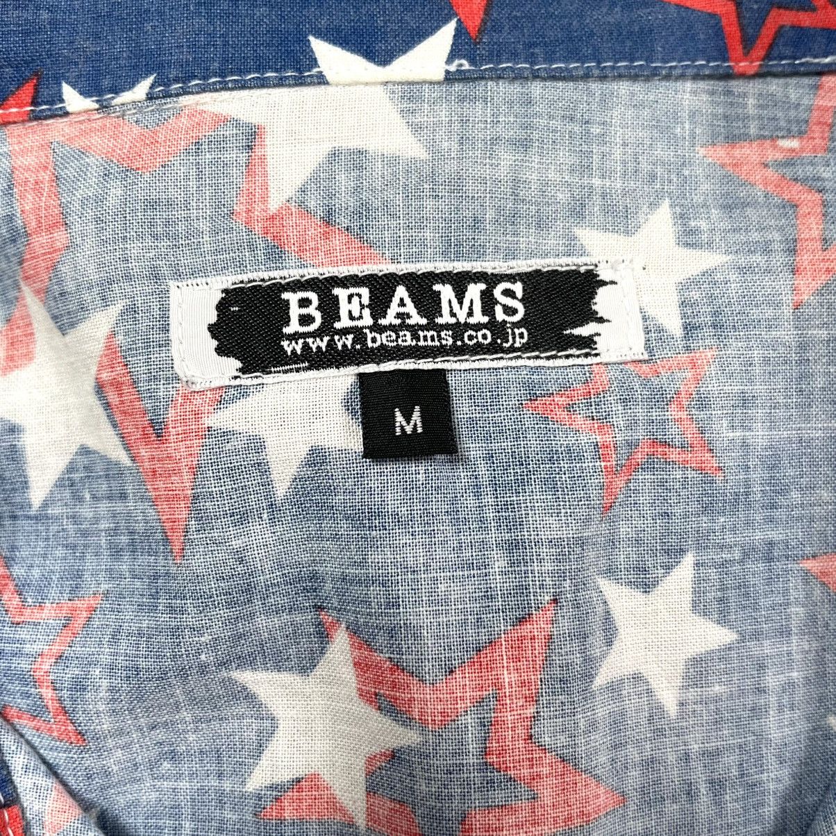 Beams Japan Beams Stars Pattern Shirt Size US M / EU 48-50 / 2 - 8 Thumbnail