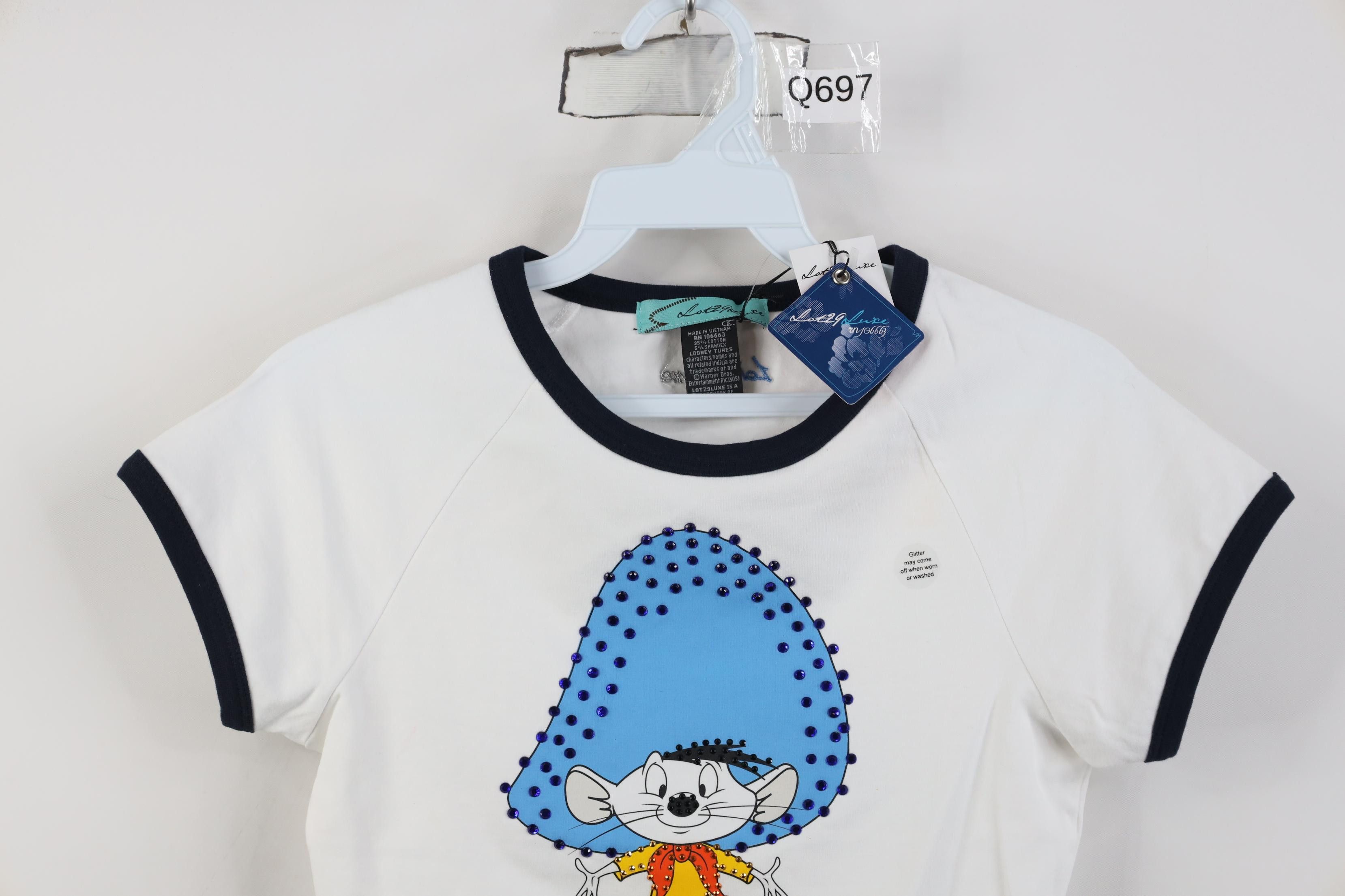 Vintage Deadstock Vintage Y2K Lot 29 Looney Tunes Gonzales T-Shirt Size M / US 6-8 / IT 42-44 - 2 Thumbnail