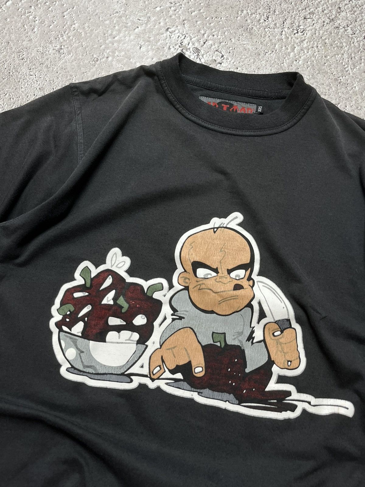 Vintage Vintage Sk8 90,s Badmad rare T-shirt Size US XS / EU 42 / 0 - 3 Thumbnail