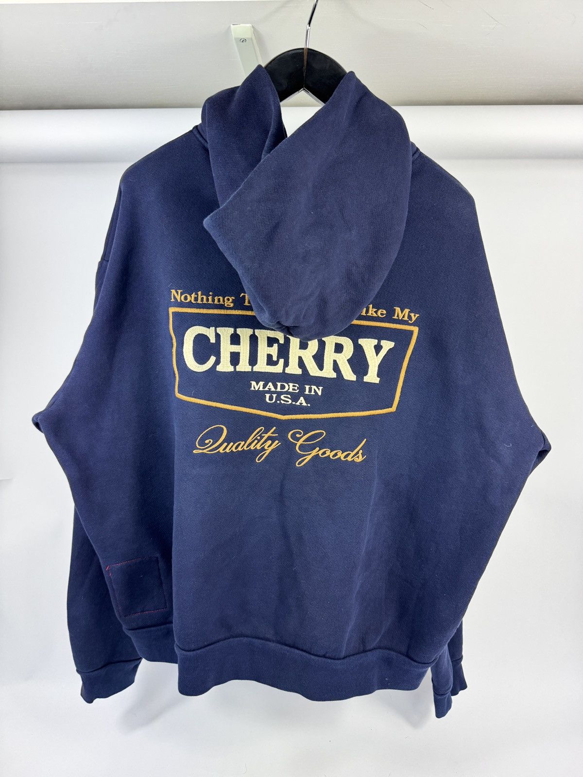 Cherry LA LOGO EMBROIDERED ZIP UP HOODIE Size US XL / EU 56 / 4 - 2 Thumbnail