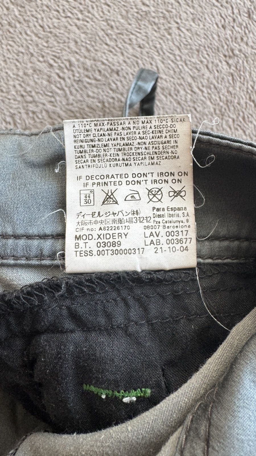 Le Grande Bleu (L.G.B.) Archive Diesel Y2K Vintage Avant-Garde Pants rick owens lgb Size 26" / US 2 / IT 38 - 6 Thumbnail