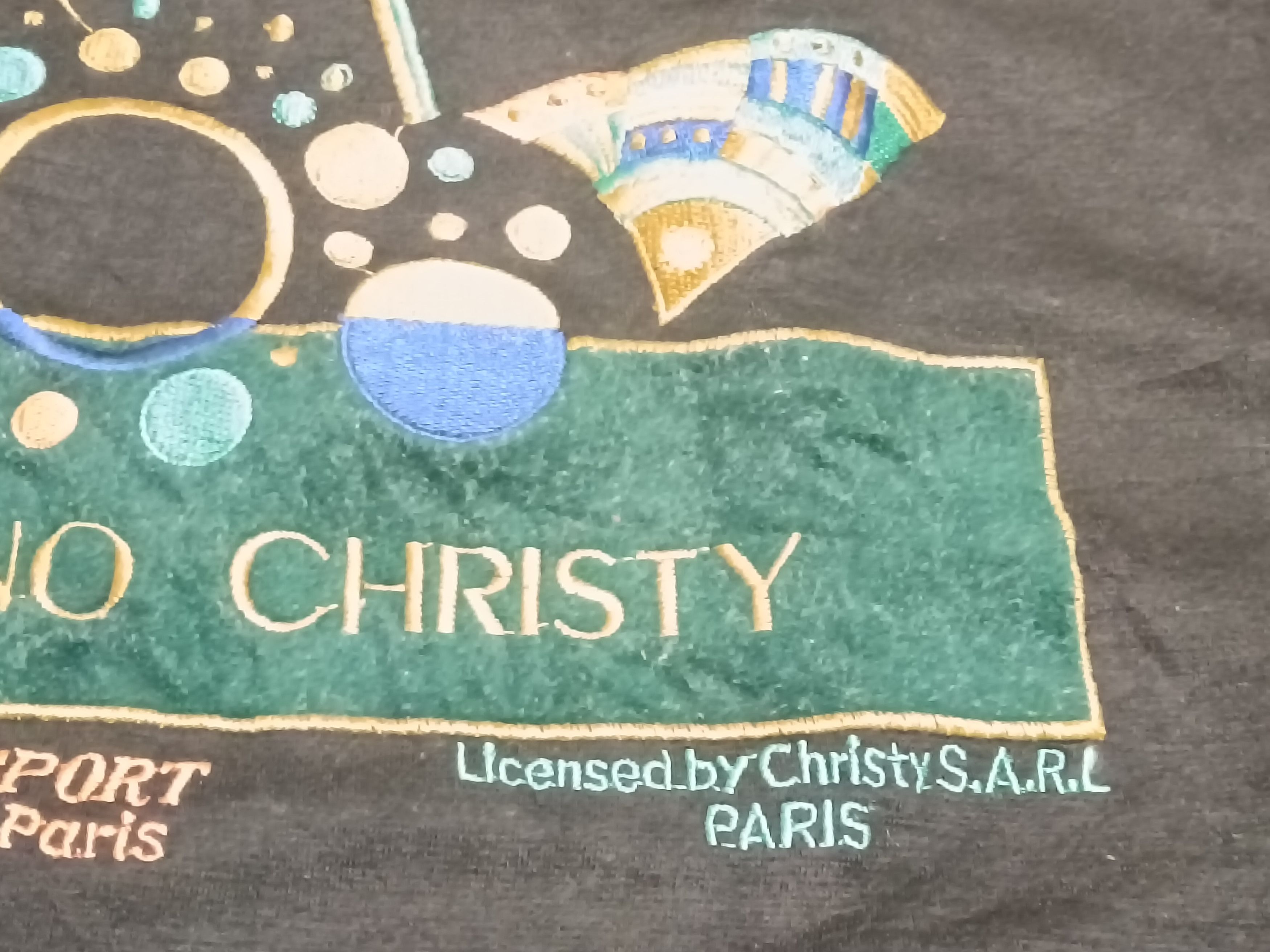 Japanese Brand VALENTINO CHRISTY SPORTS EMBROIDERED SWEATSHIRT Size US M / EU 48-50 / 2 - 3 Thumbnail