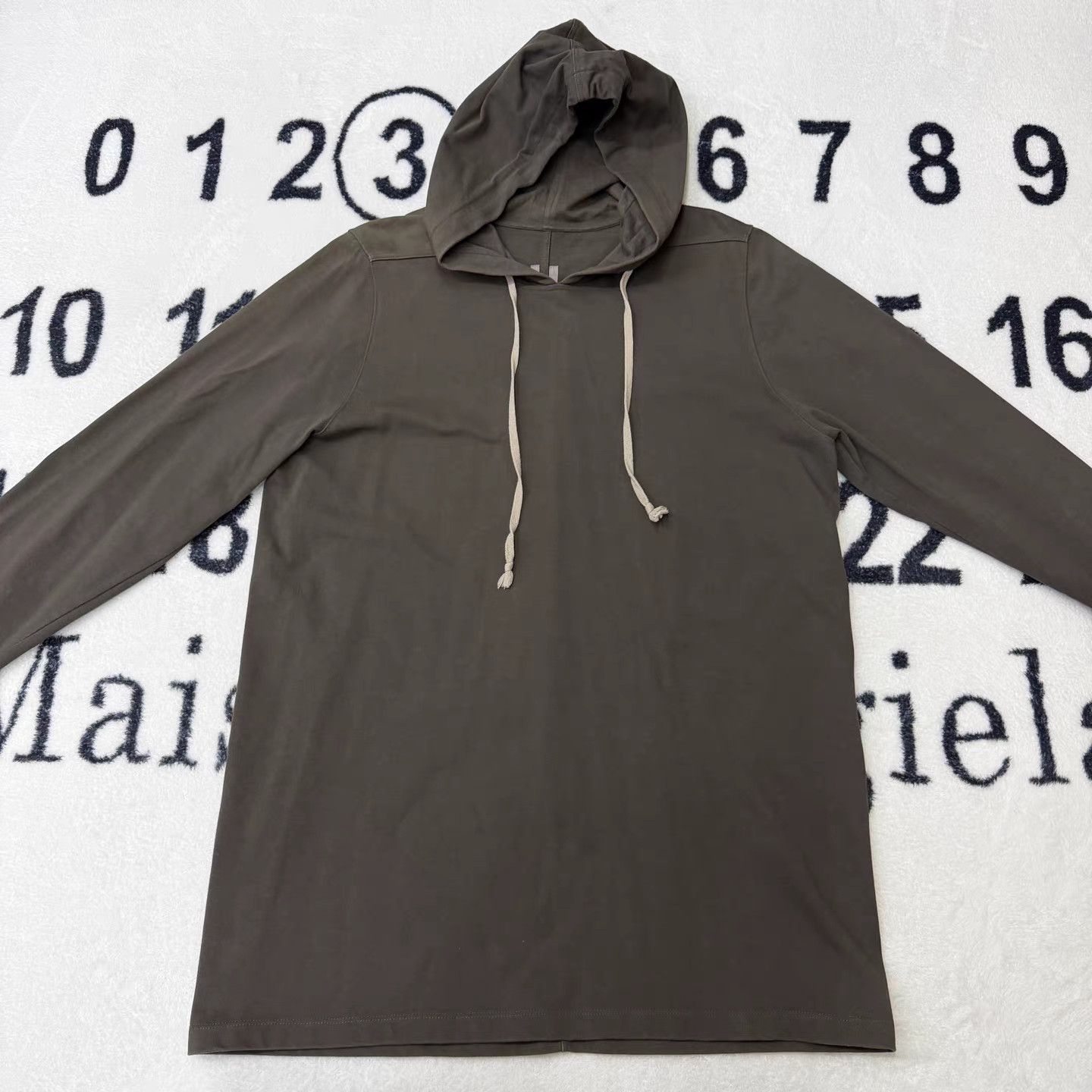 Rick Owens Rick Owens Classic Drawstring Long Hoodie K15 Size US M / EU 48-50 / 2 - 1 Thumbnail
