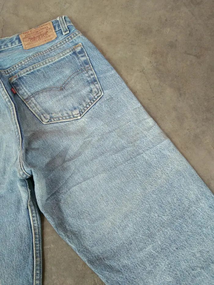 Levi's 80s Vintage Levis 501 xx Made In USA Distressed Jeans 31x29 Size US 31 - 5 Thumbnail