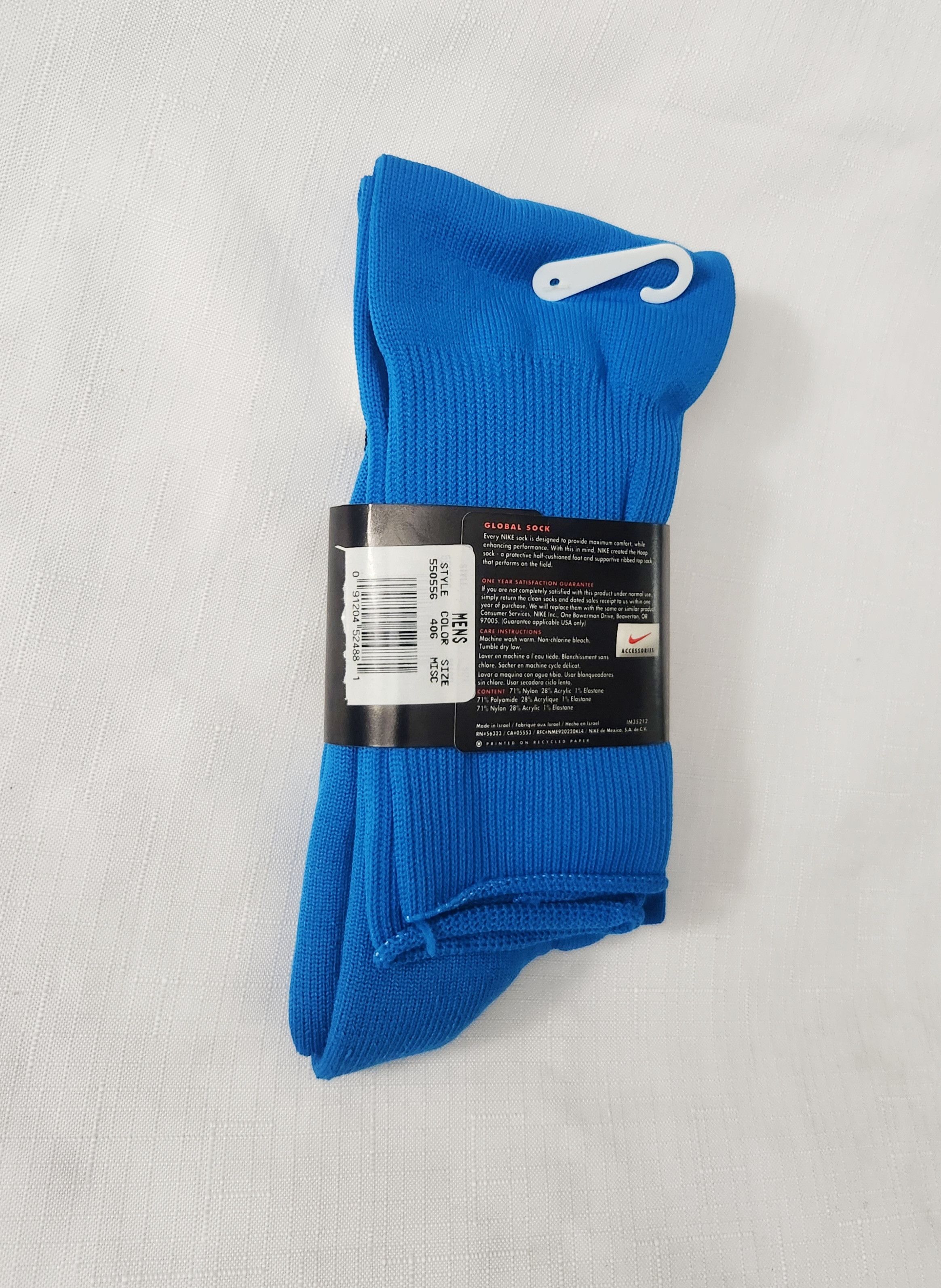 Nike × Vintage Nike Global Sock VTG New NOS Deadstock Rare Knee Socks Size ONE SIZE - 2 Thumbnail