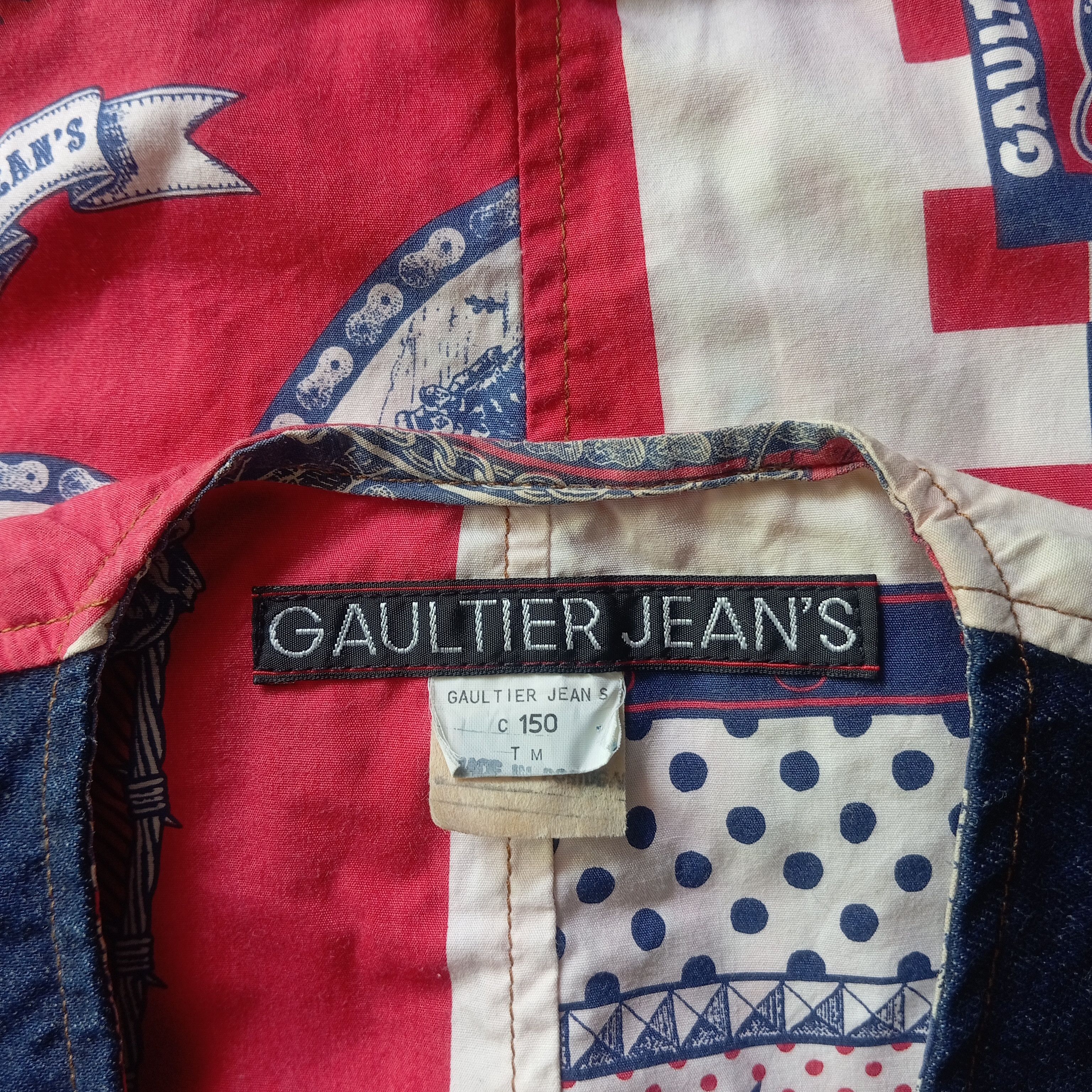Gaultier Homme Objet Vintage XII Jean Paul gaultier jean's unisex shorts vest Size US S / EU 44-46 / 1 - 4 Thumbnail