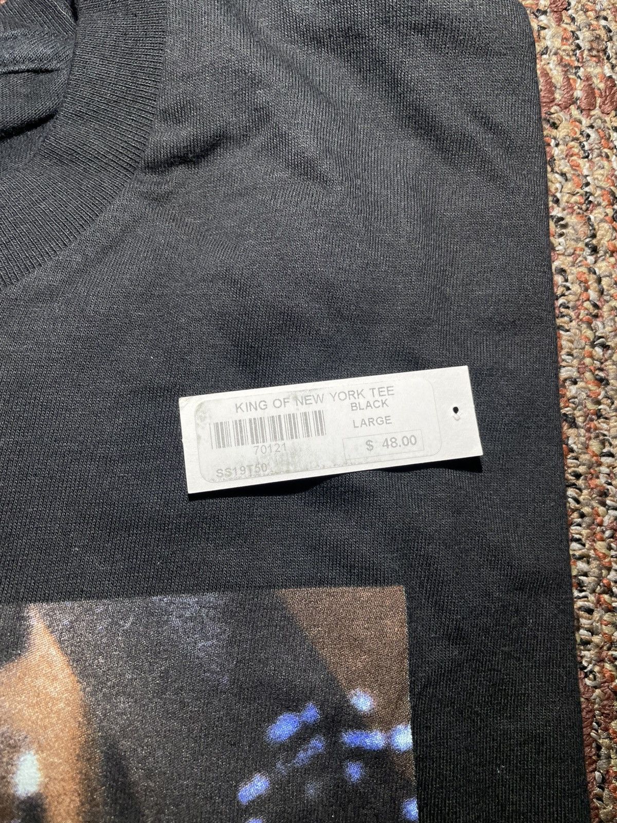 Supreme Supreme King of New York Tee (Large) Size US L / EU 52-54 / 3 - 3 Thumbnail