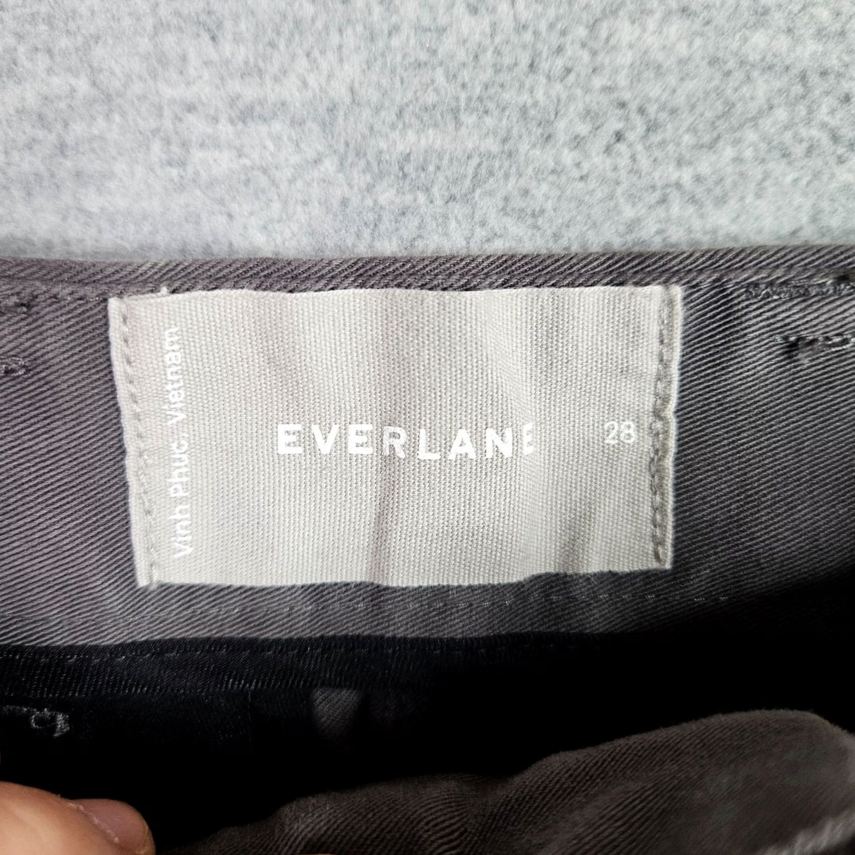 Everlane Everlane Men’s Cotton Flat Front Chino Gray Pockets Short Size 28 Size US 28 / EU 44 - 6 Thumbnail