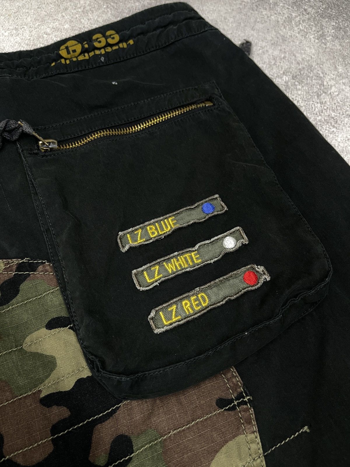 Ringspun Vintage Ringspun Nylon Military Pants Black Japanese Style Size US 33 - 4 Thumbnail