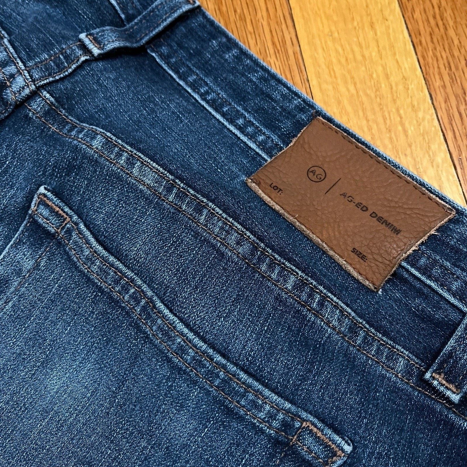 AG Adriano Goldschmied AG-ED 360 Goldschmied Jeans Tellis Modern Slim Japan Denim Size US 34 / EU 50 - 10 Thumbnail