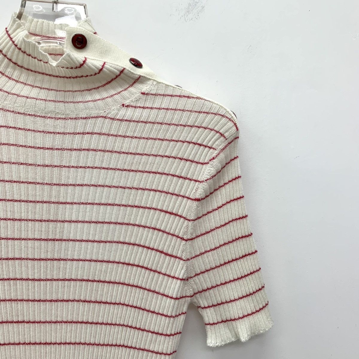 Dior Dior Colorblocked Striped Cashmere Sweatshirt Size M / US 6-8 / IT 42-44 - 3 Thumbnail