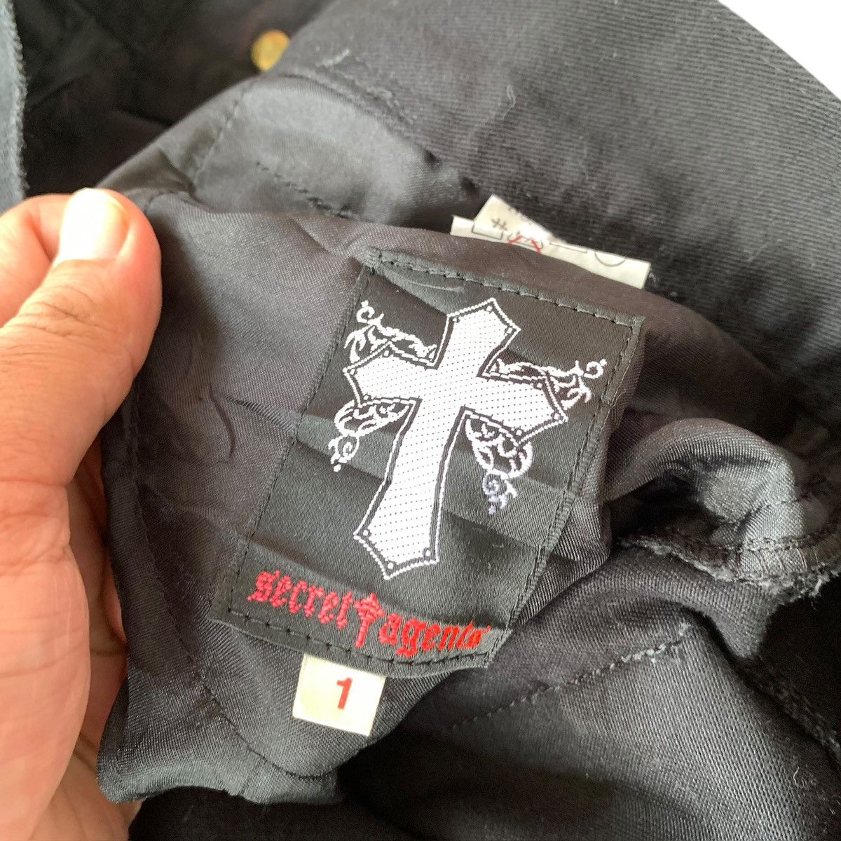 14th Addiction SECRET AGENTS BLACK BONDAGE PANTS Size US 28 / EU 44 - 9 Thumbnail