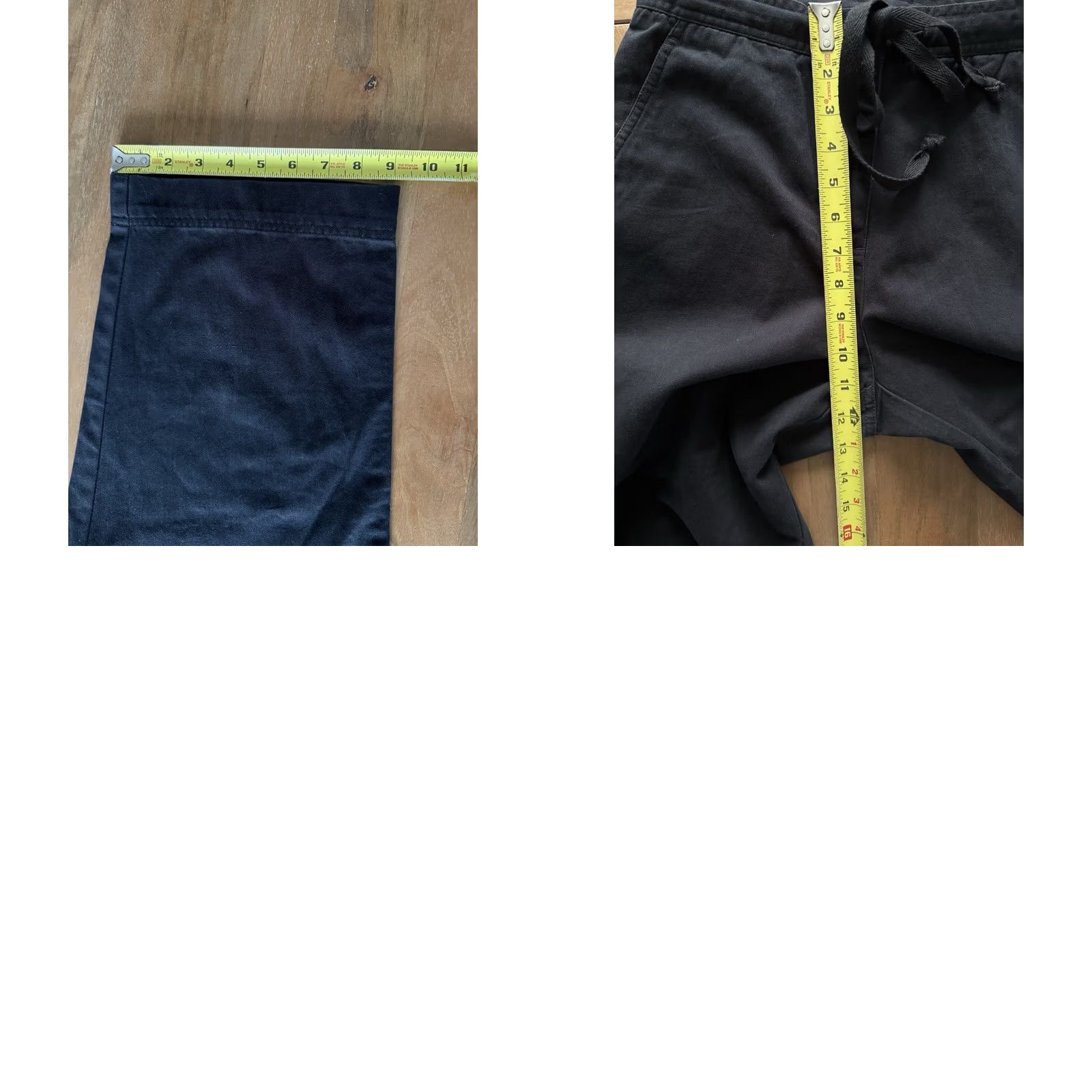 Jones New York NWT Jones New York Black Paperbag Wide Leg Cotton Twill Pants Womens 6P (27x18) Size 28" / US 6 / IT 42 - 8 Thumbnail