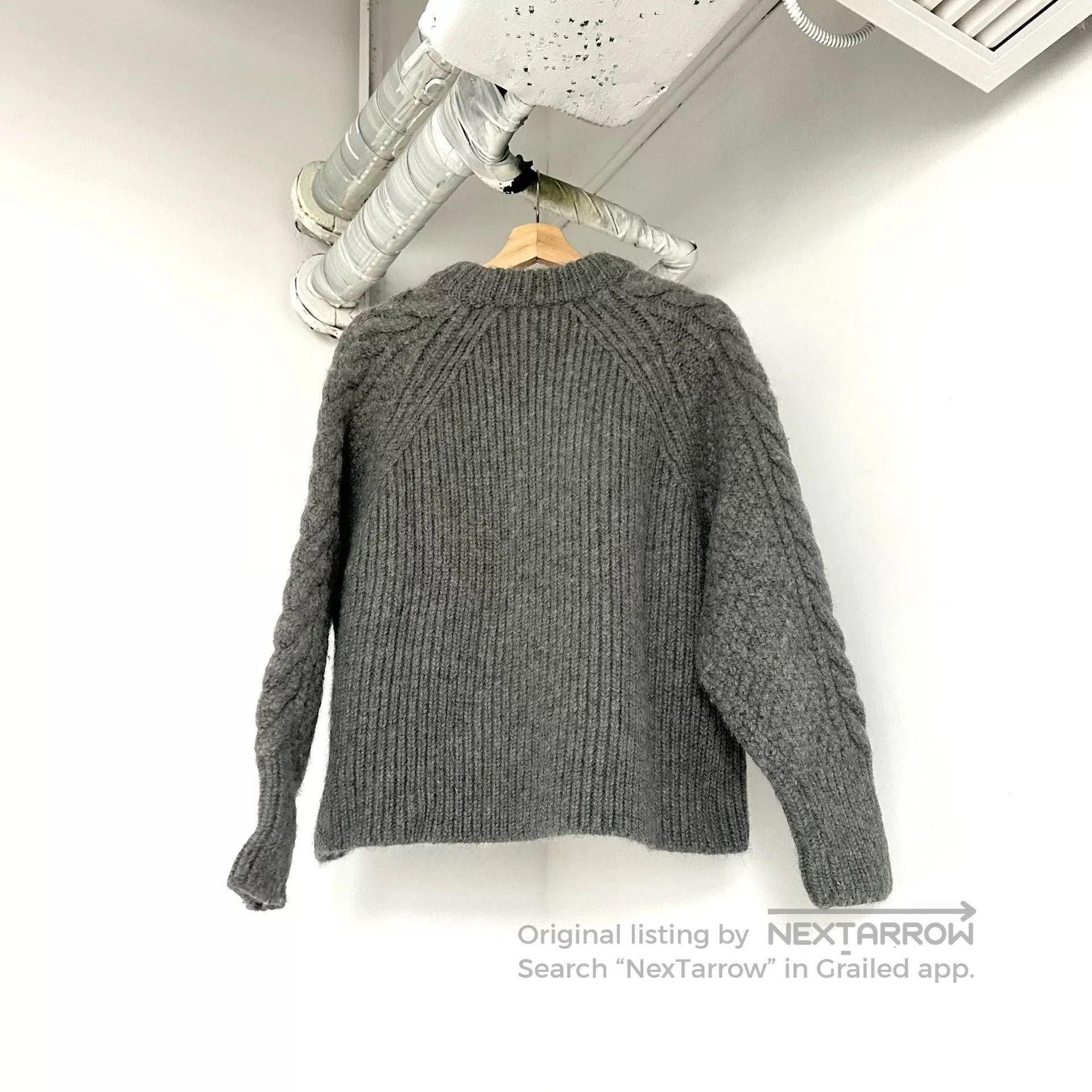 Cecilie Bahnsen Cecilie Bahnsen Gray Thick Sweater. Size S / US 4 / IT 40 - 2 Thumbnail